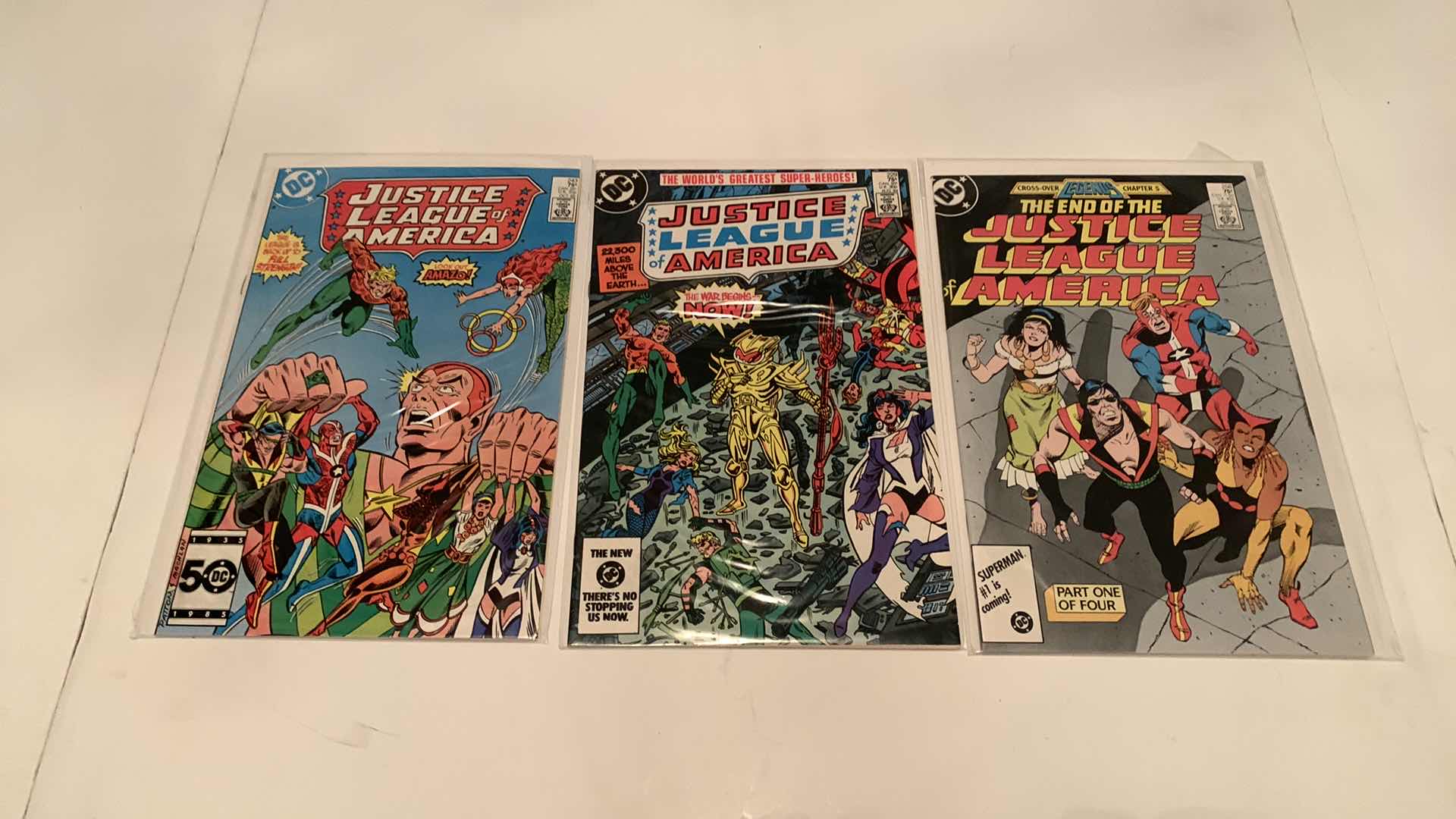 Photo 3 of 9- JUSTICE LEAGUE COMICS