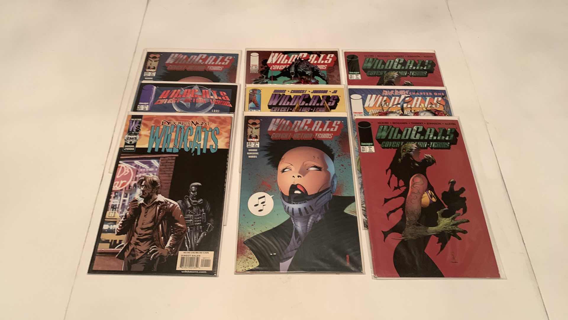 Photo 1 of 9-IMAGE WILD CATS COMICS