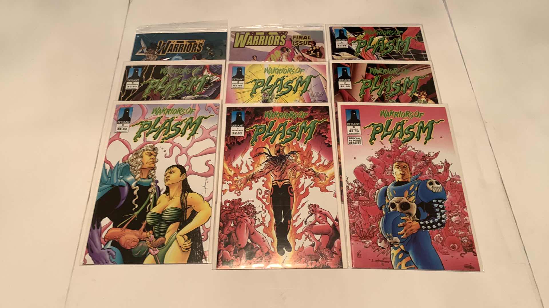 Photo 1 of 9- MARVEL WARRIORS COMICS