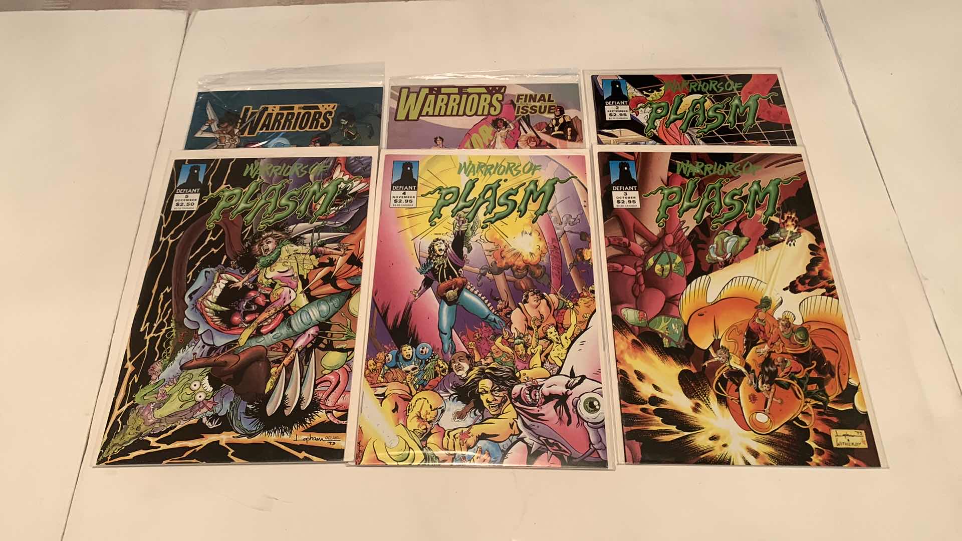 Photo 2 of 9- MARVEL WARRIORS COMICS