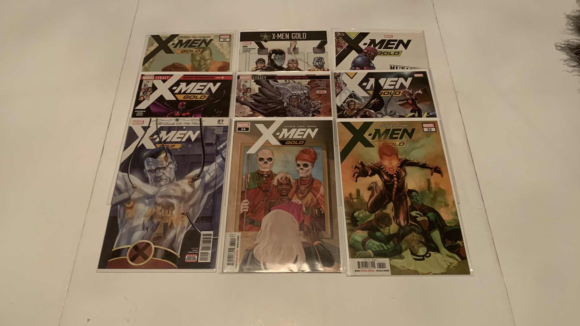 Photo 1 of 9- MARVEL X MEN COMICS