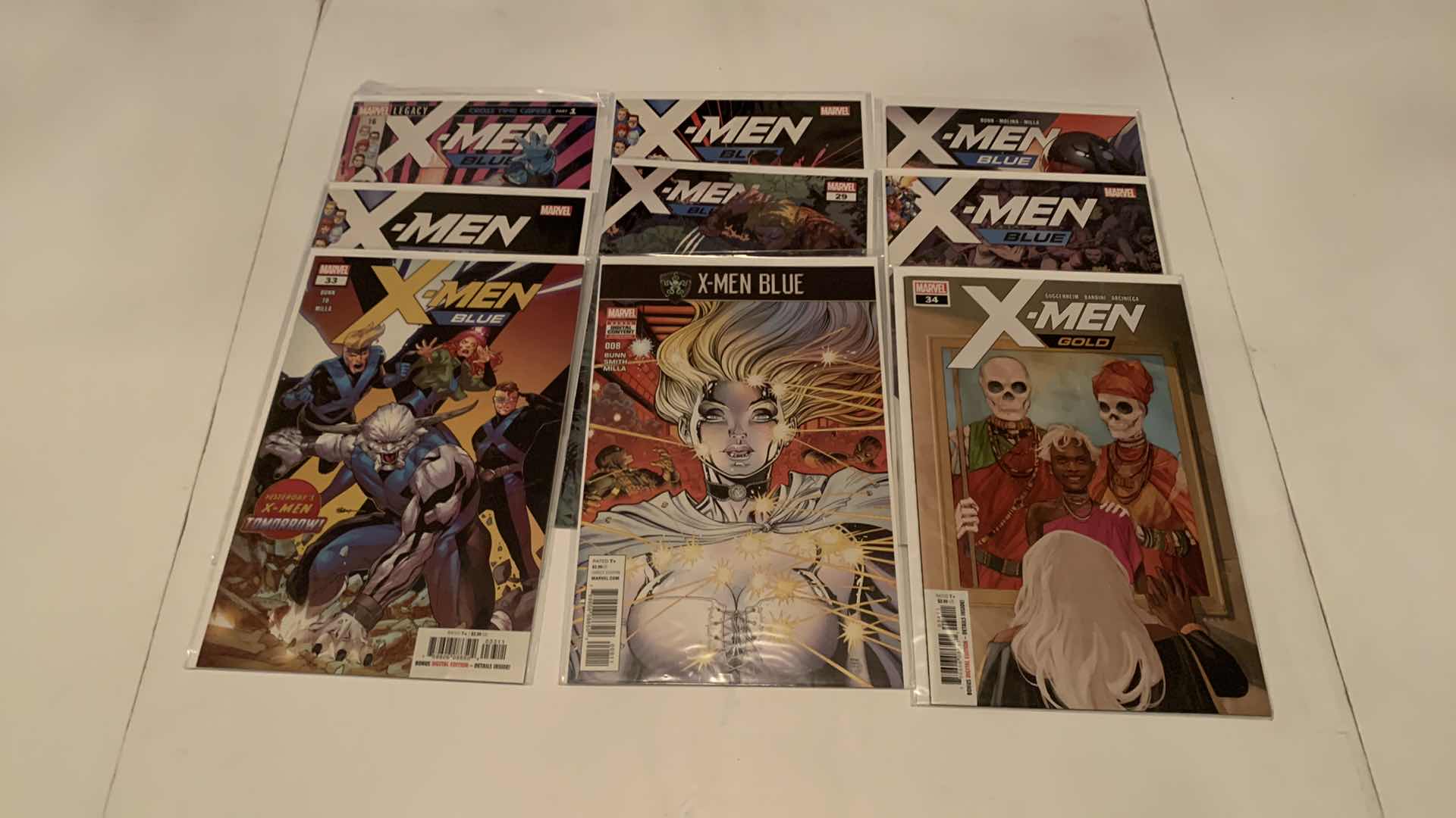 Photo 1 of 9- MARVEL X MEN COMICS