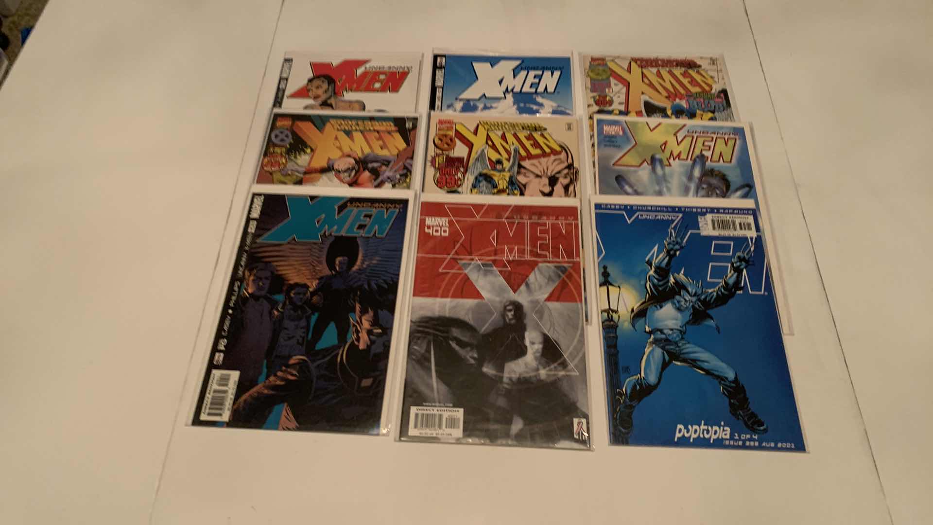 Photo 1 of 9- MARVEL X MEN COMICS