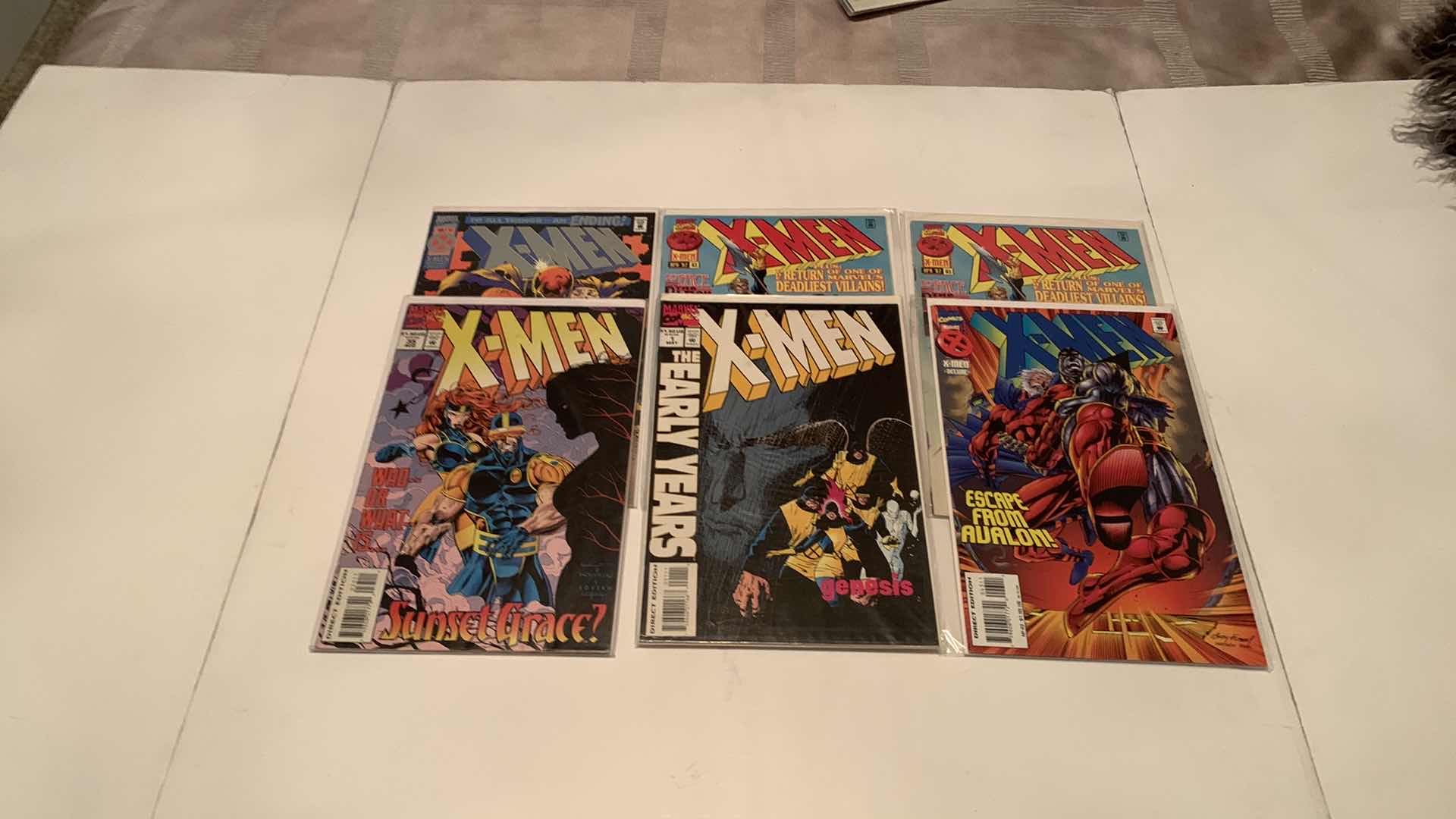 Photo 1 of 9- MARVEL X MEN COMICS