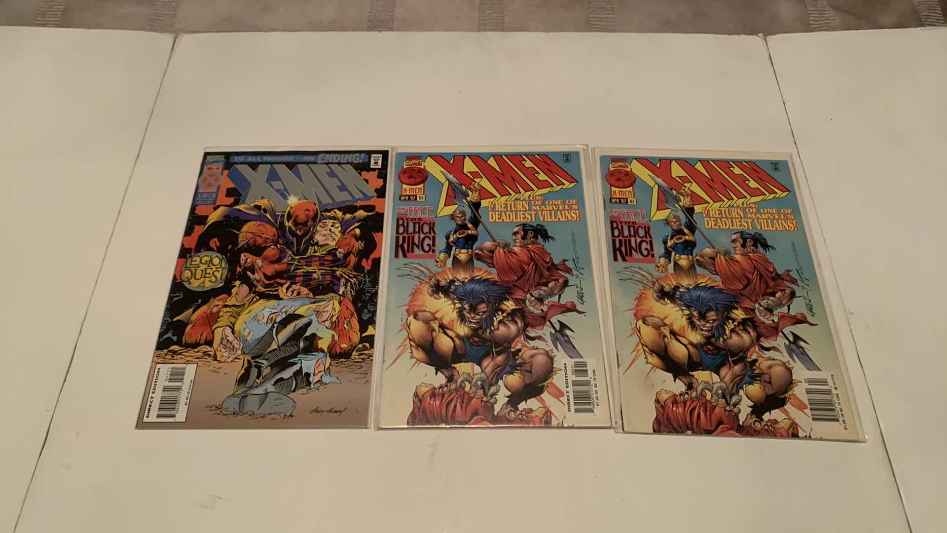 Photo 3 of 9- MARVEL X MEN COMICS