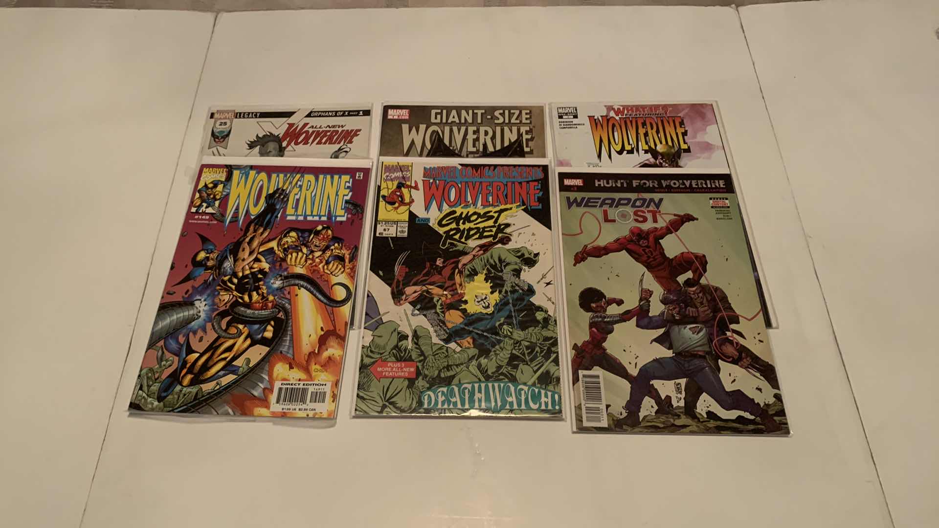 Photo 1 of 9- WOLVERINE COMICS