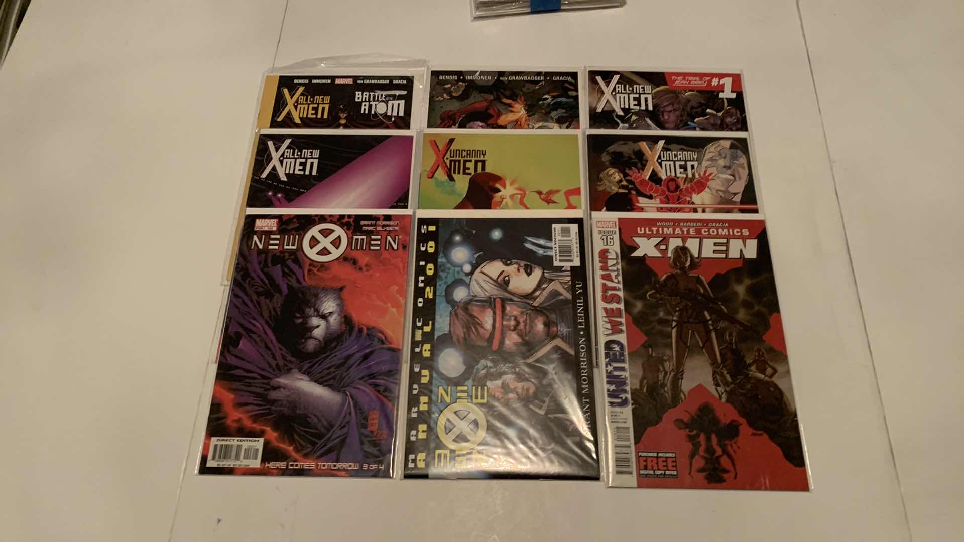 Photo 1 of 9 MARVEL ASSORTED COMICS