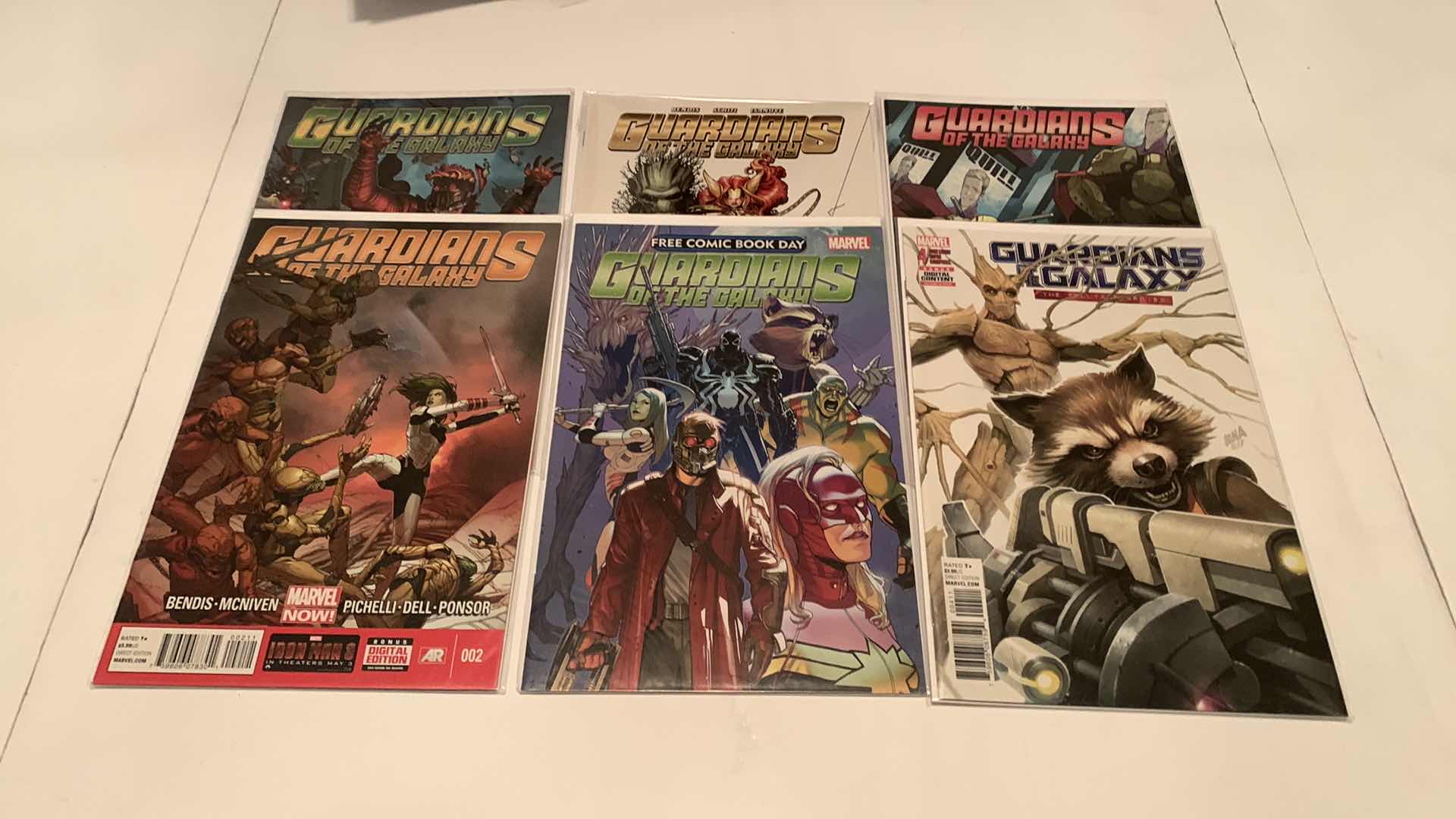 Photo 1 of 9 MARVEL GUARDIANS OF THE GALAXY COMICS