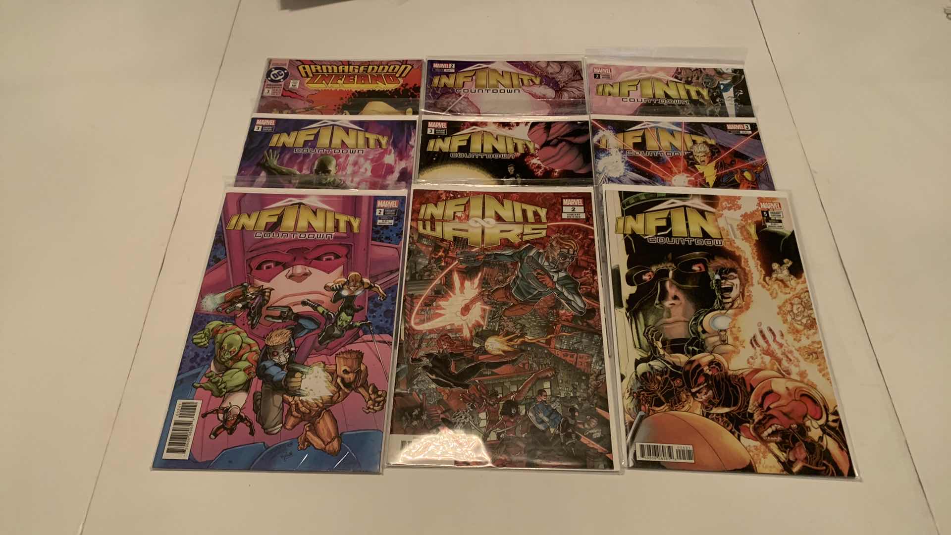 Photo 1 of 9 MARVEL INFINITY COMICS