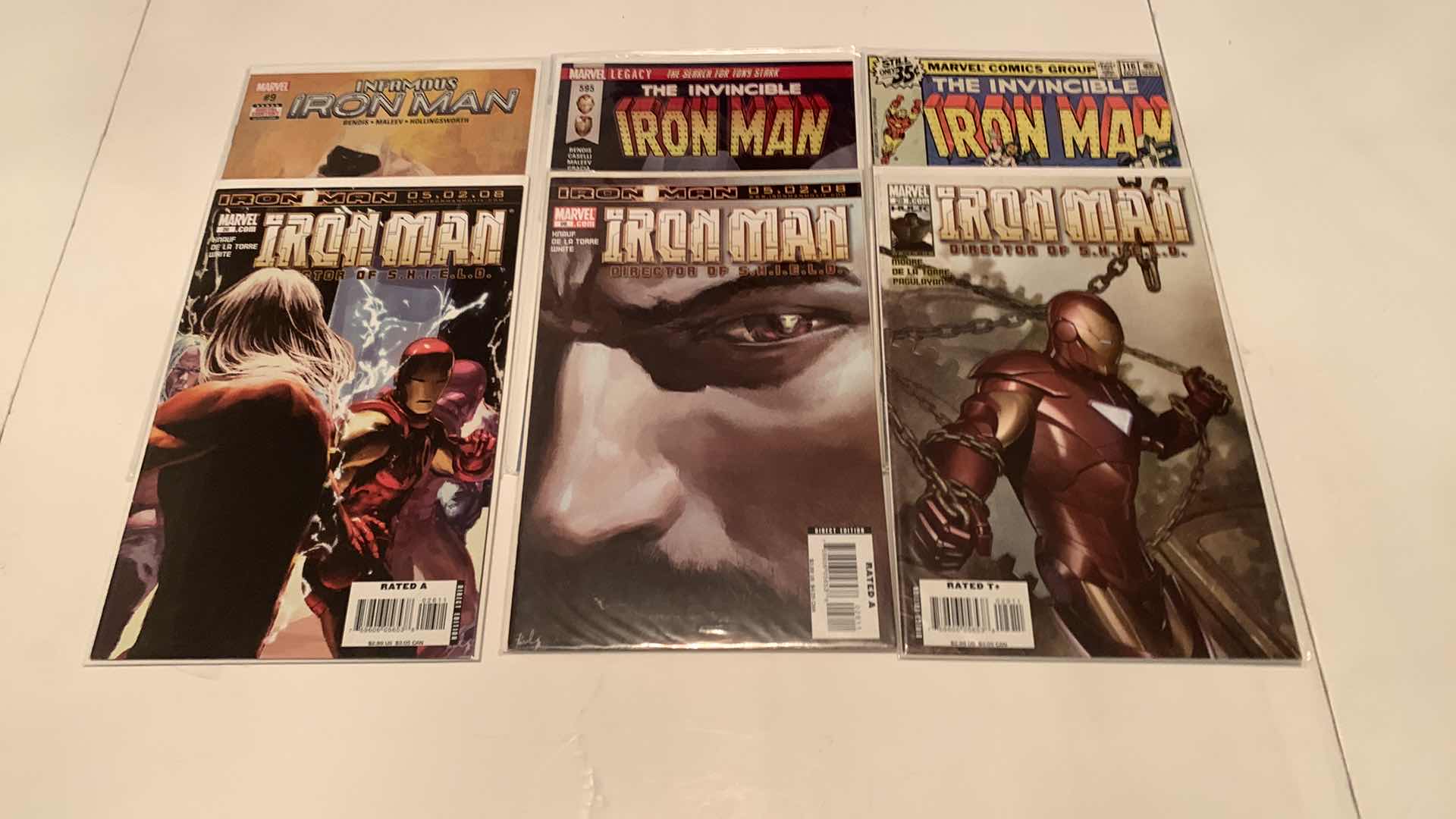 Photo 2 of 9 MARVEL IRONMAN COMICS