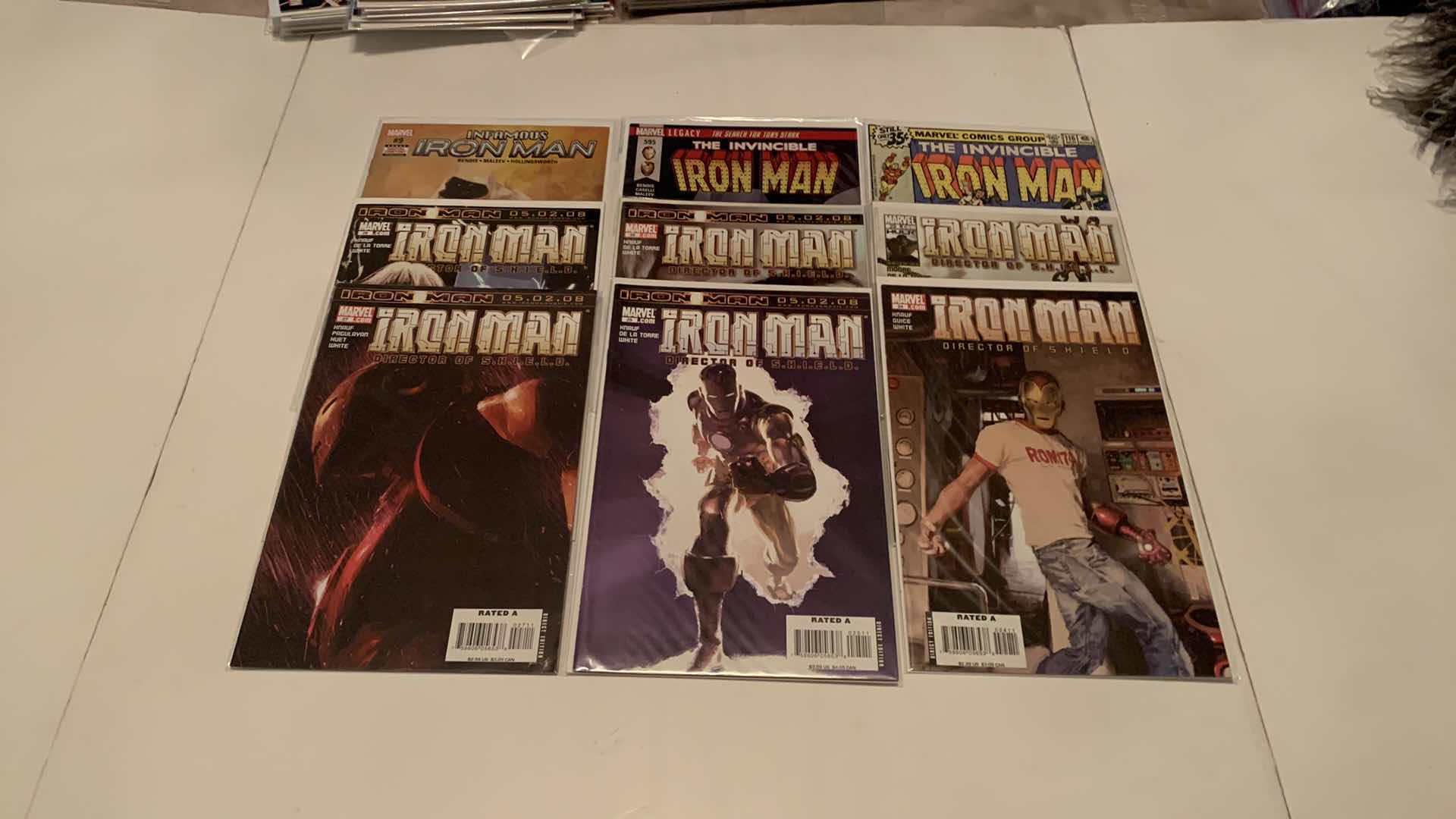 Photo 1 of 9 MARVEL IRONMAN COMICS