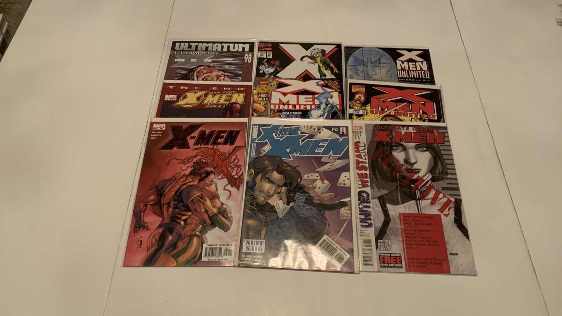 Photo 1 of 9 MARVEL X MEN  COMICS