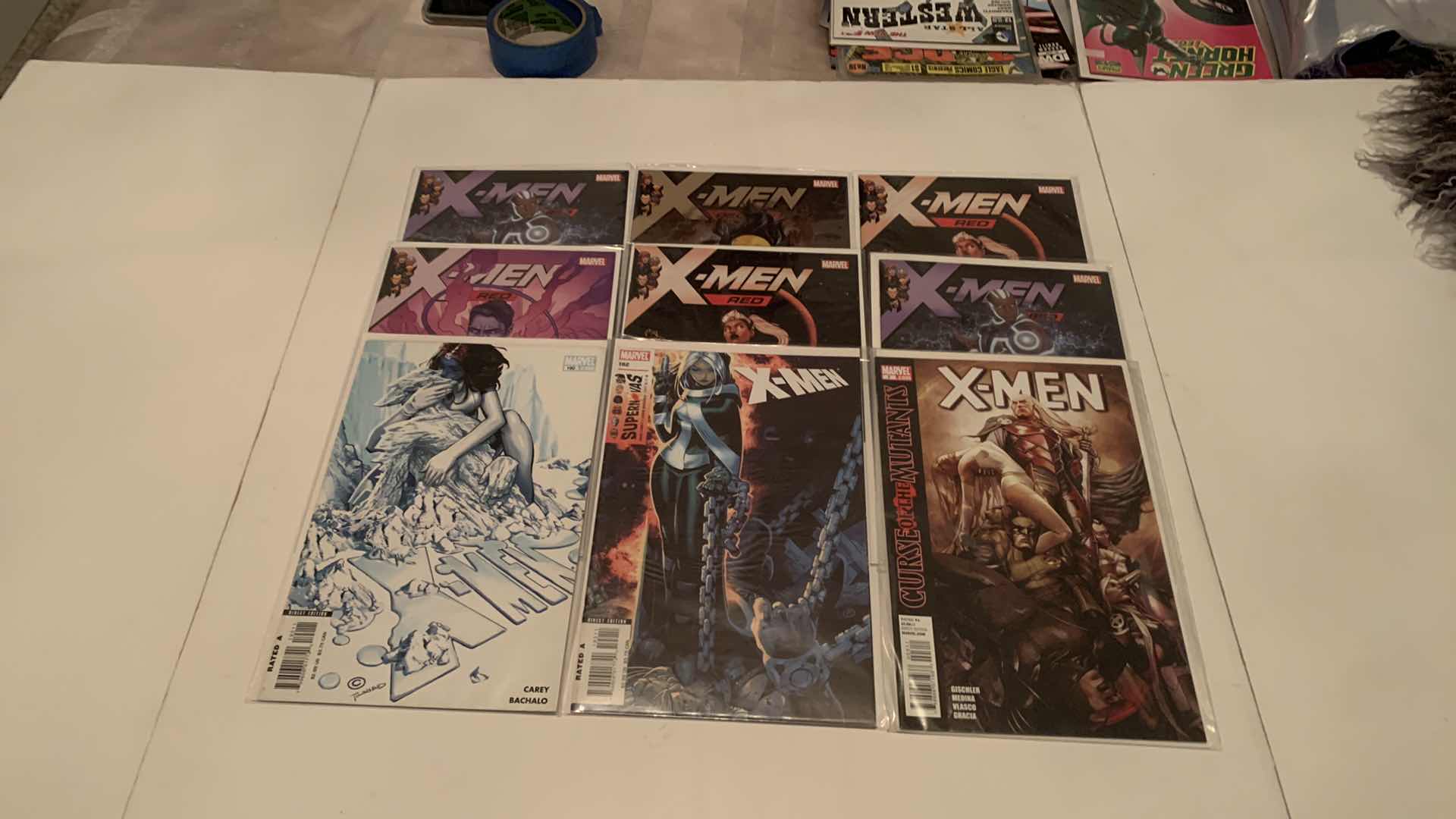 Photo 1 of 9 MARVEL X MEN COMICS