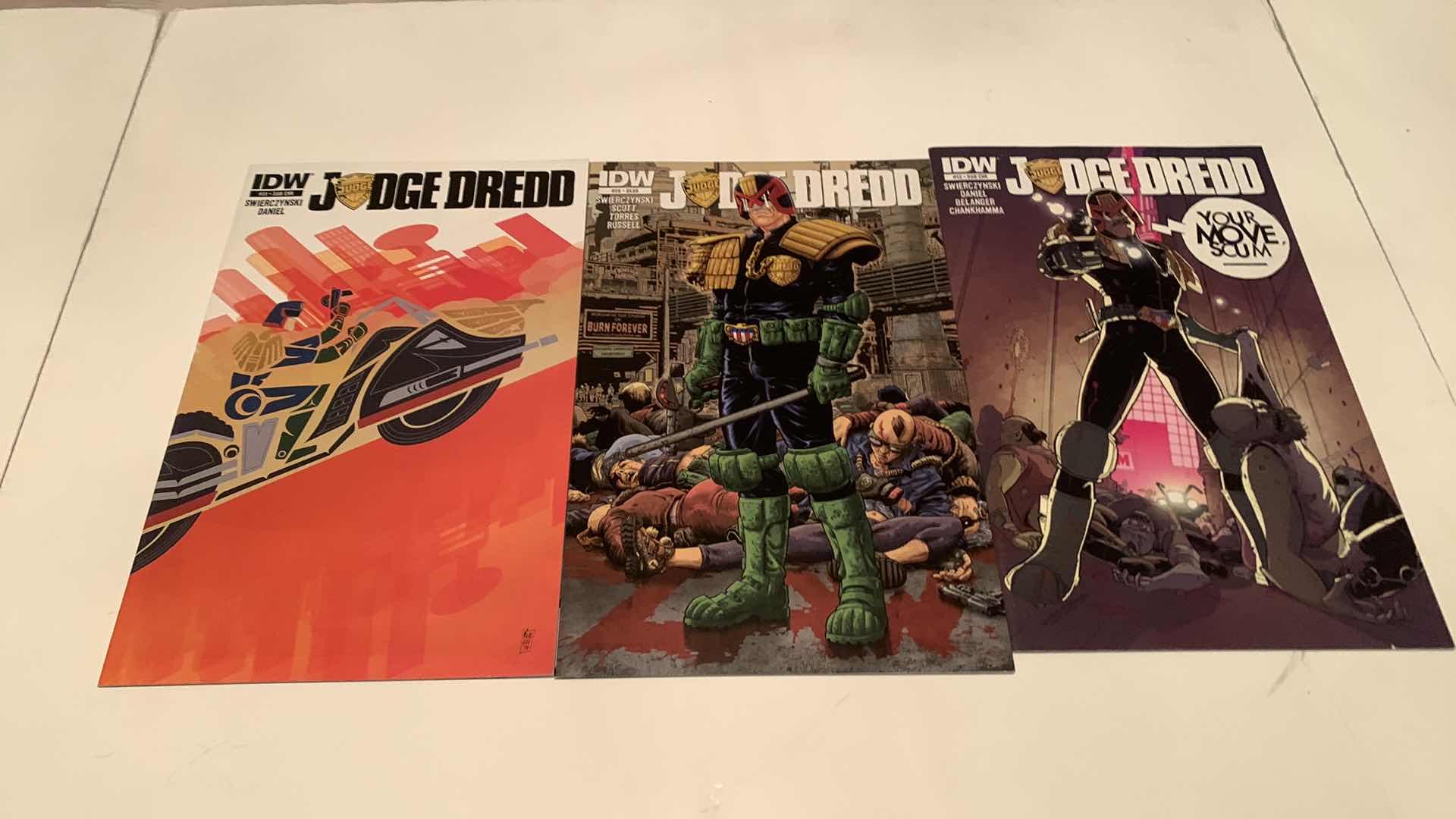 Photo 1 of 9 IDW JUDGE DREDD COMICS