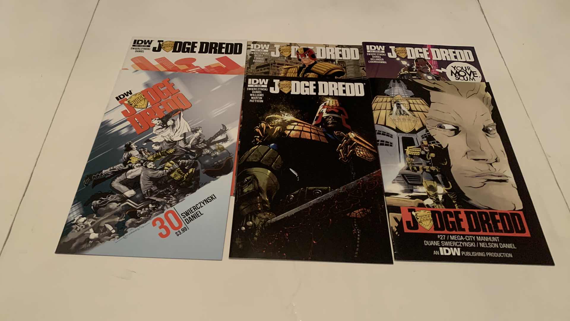 Photo 2 of 9 IDW JUDGE DREDD COMICS