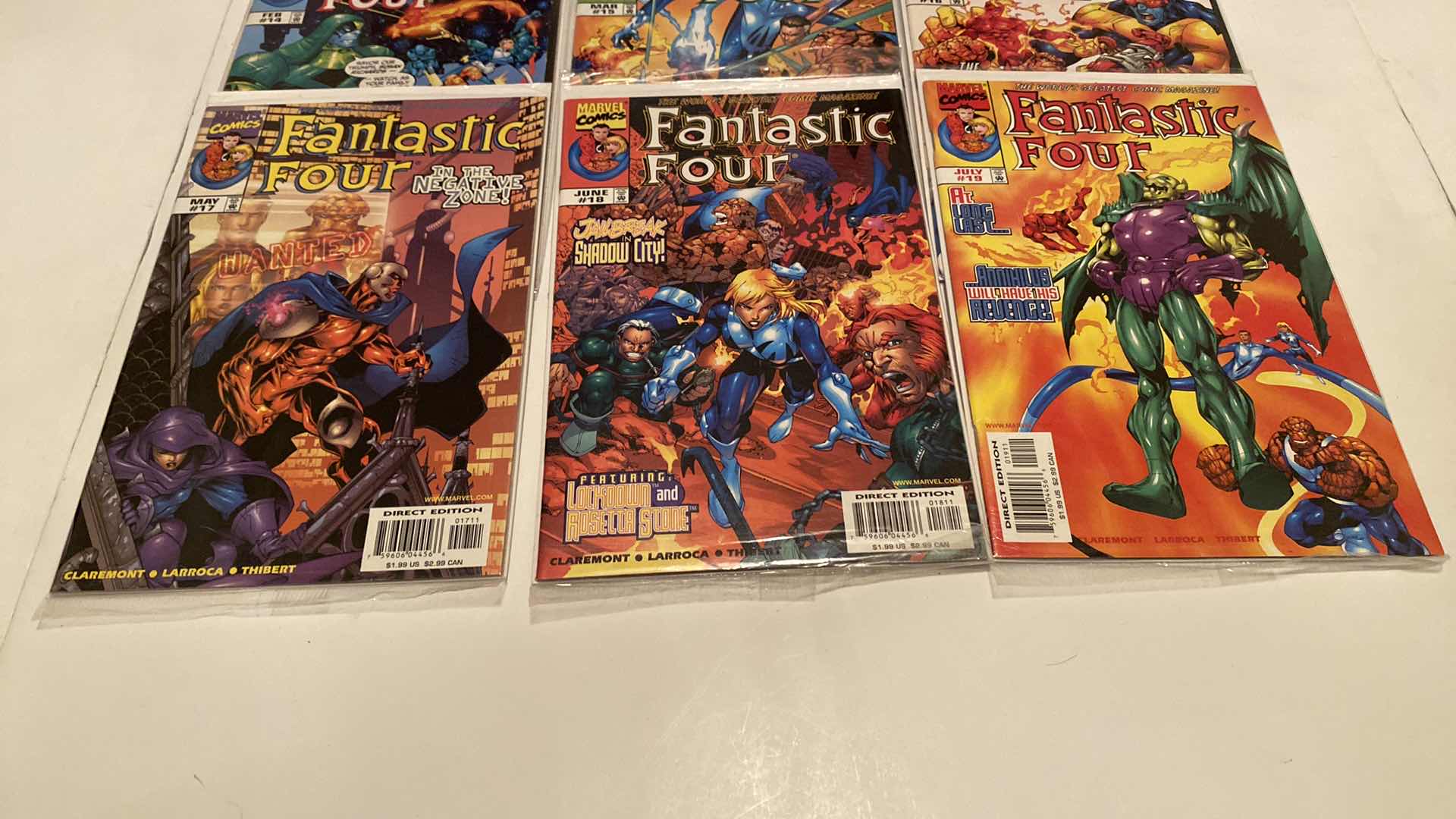 Photo 1 of 9-MARVEL FANTASTIC FOUR COMICS