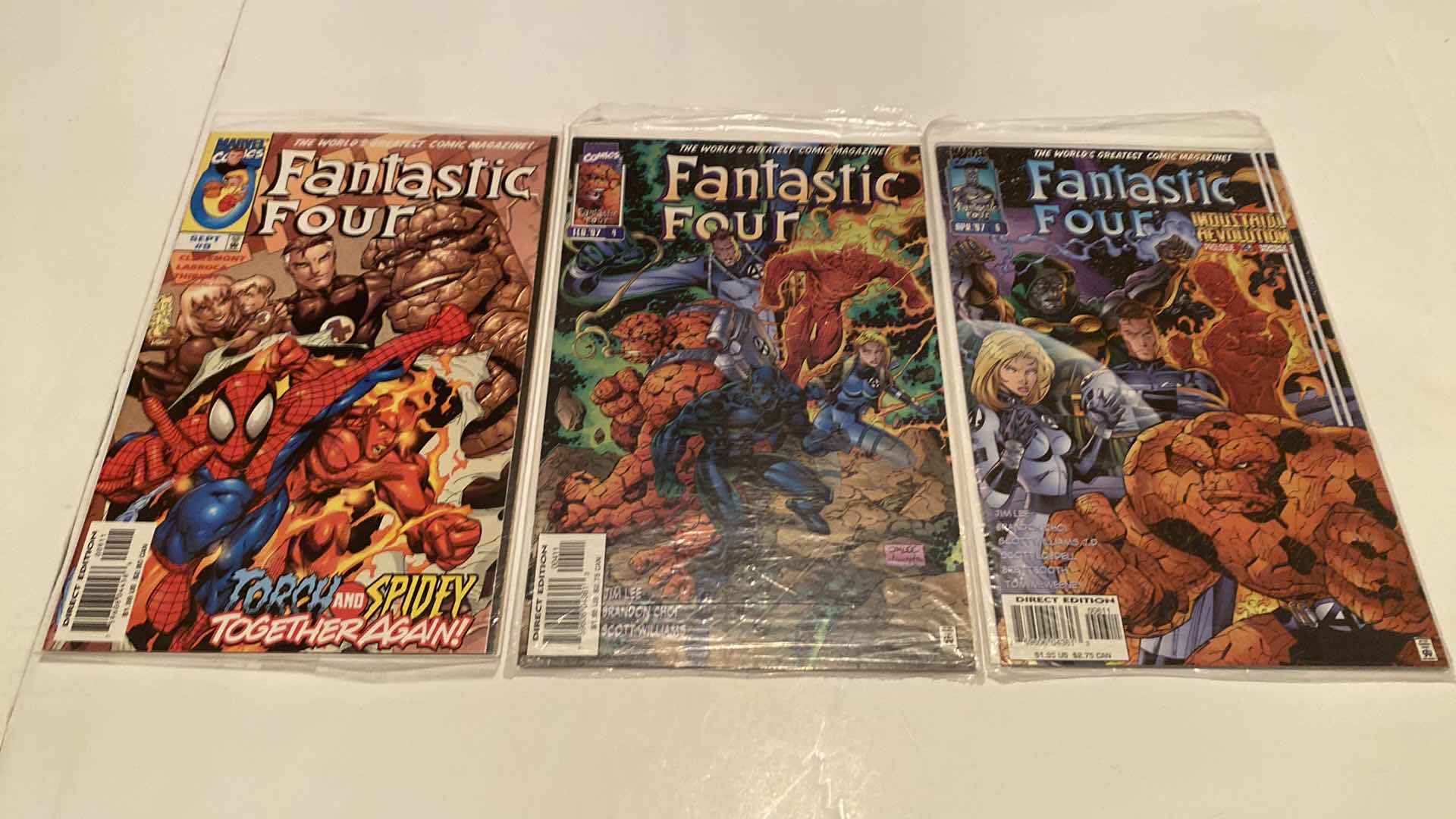 Photo 3 of 9-MARVEL FANTASTIC FOUR COMICS
