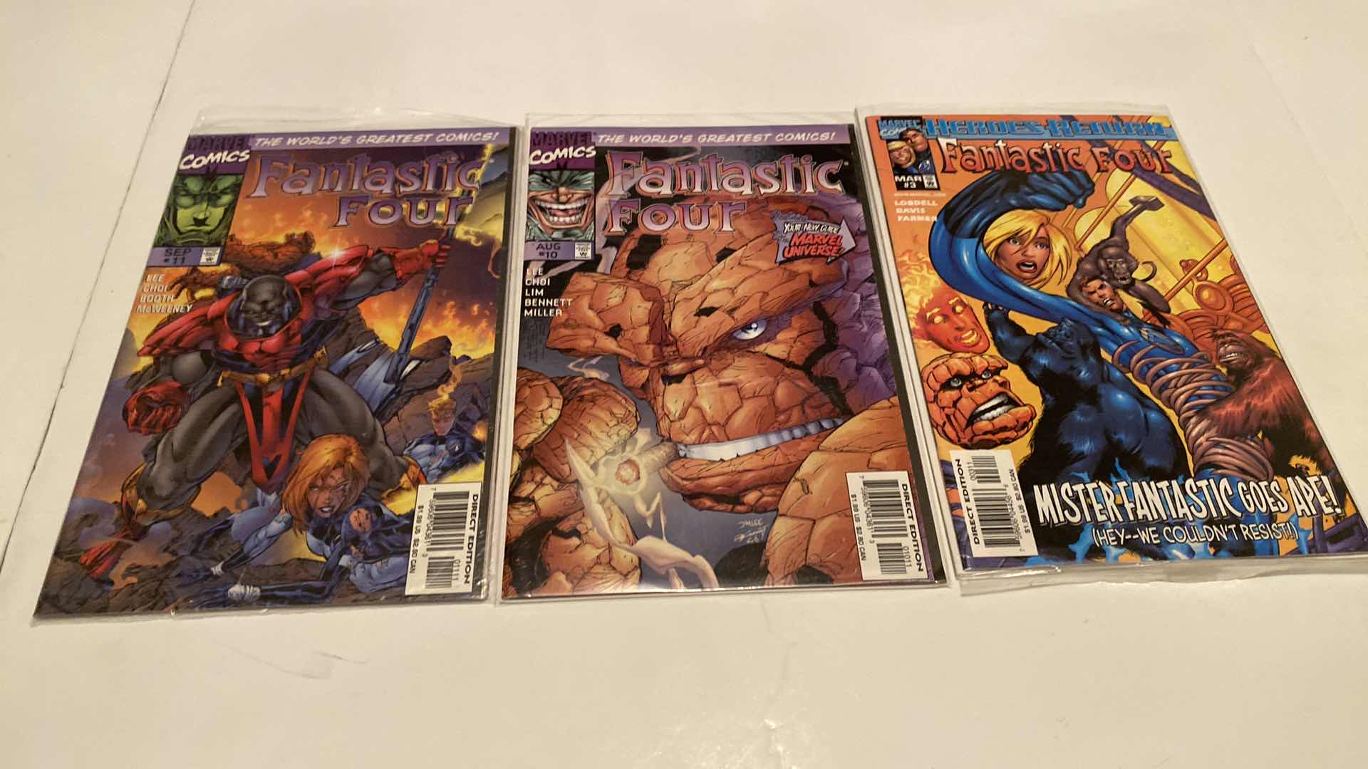 Photo 3 of 9-MARVEL FANTASTIC FOUR COMICS