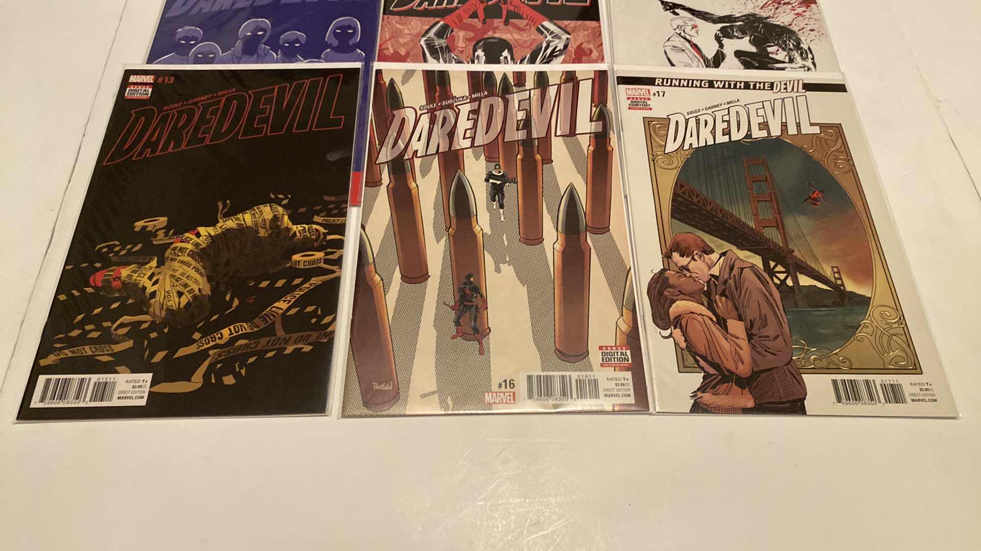 Photo 1 of 9-MARVEL DAREDEVIL COMICS
