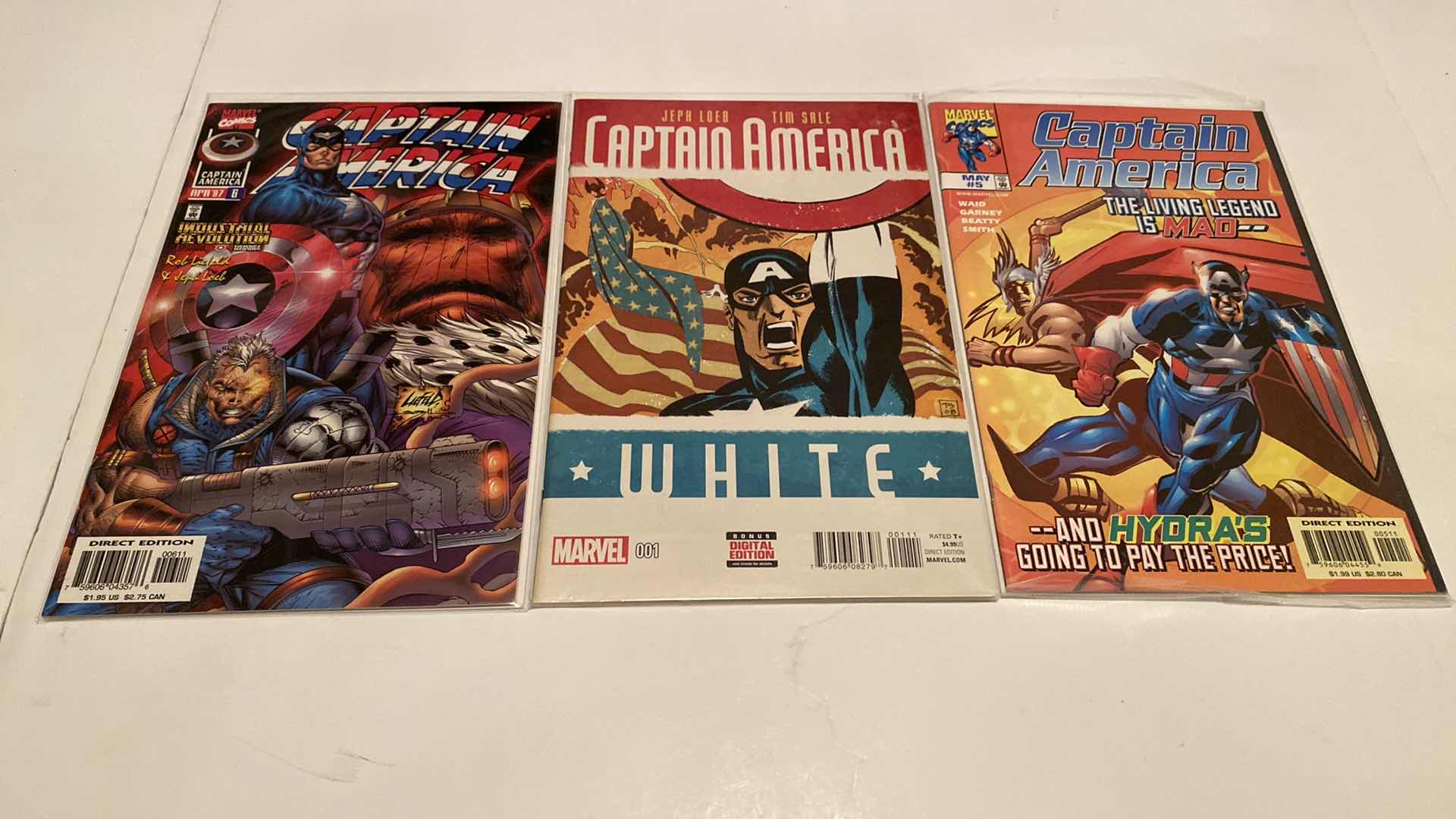 Photo 1 of 9-MARVEL CAPTAIN AMERICA COMICS
