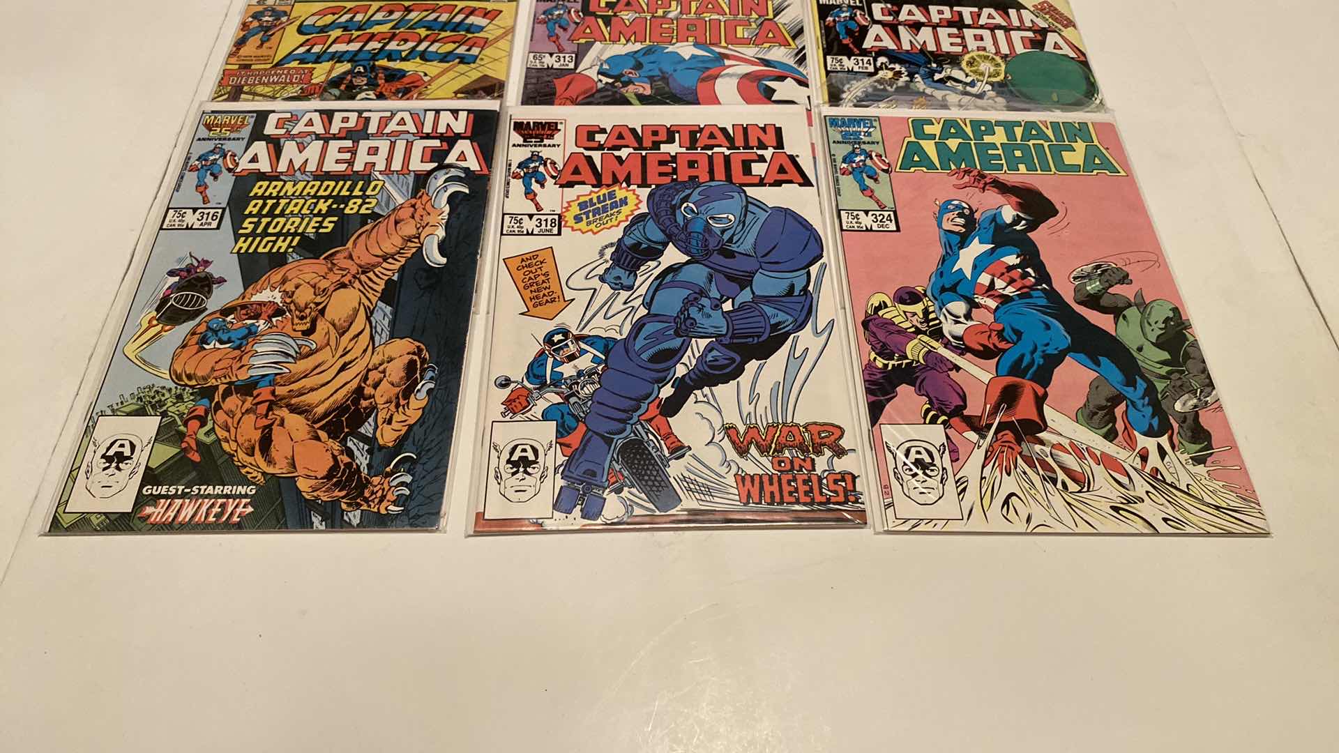 Photo 2 of 9-MARVEL CAPTAIN AMERICA COMICS
