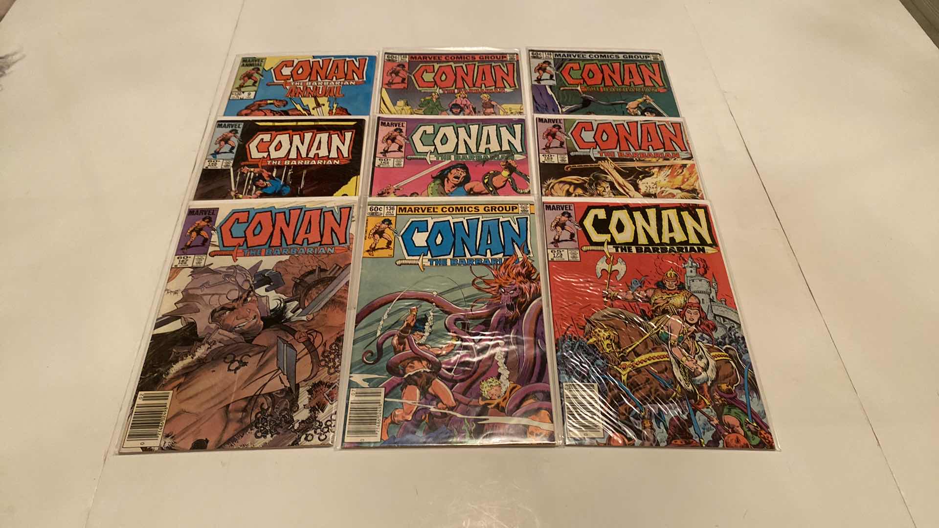 Photo 1 of 9-MARVEL CONAN COMICS
