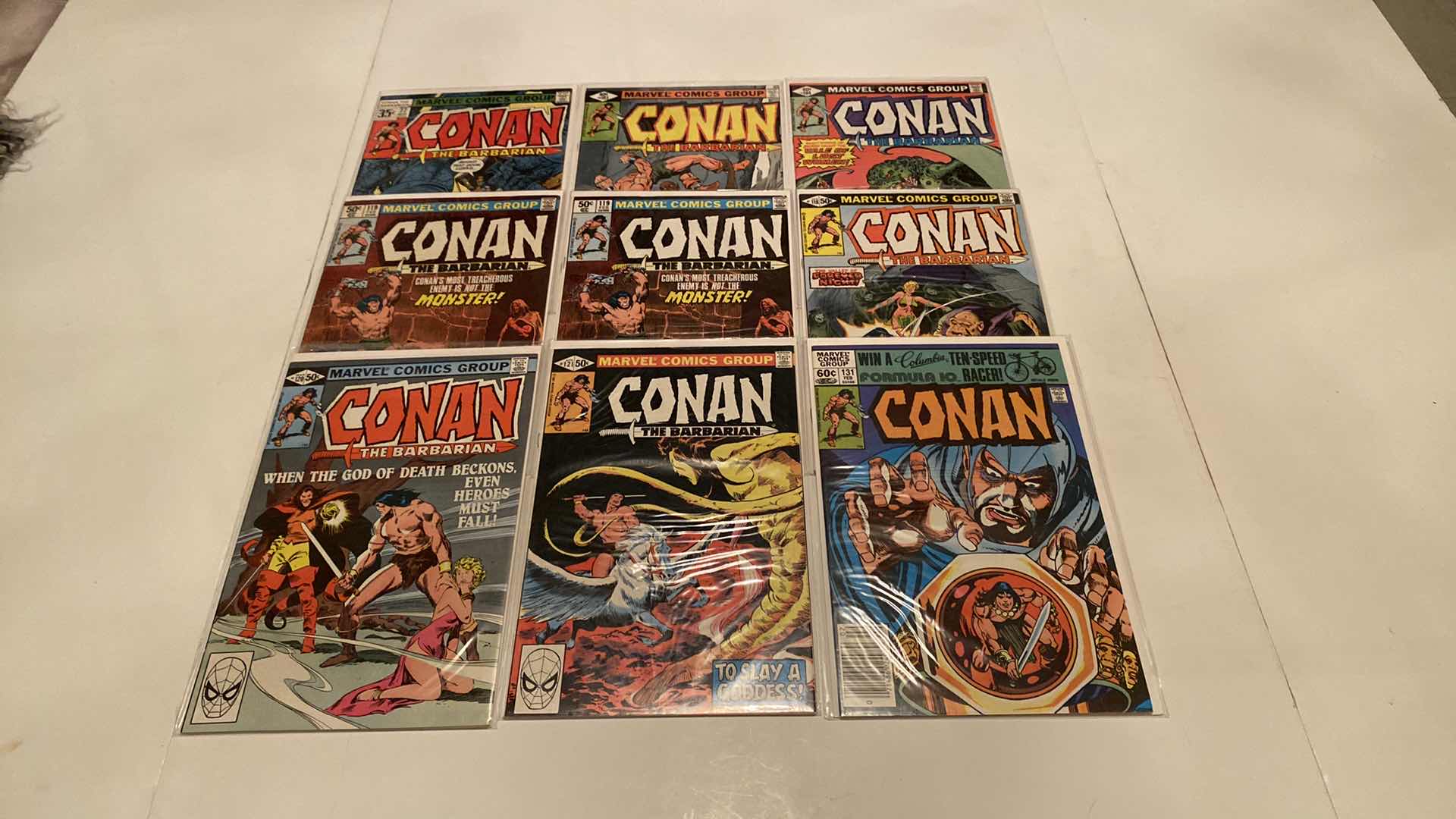 Photo 1 of 9-MARVEL CONAN COMICS