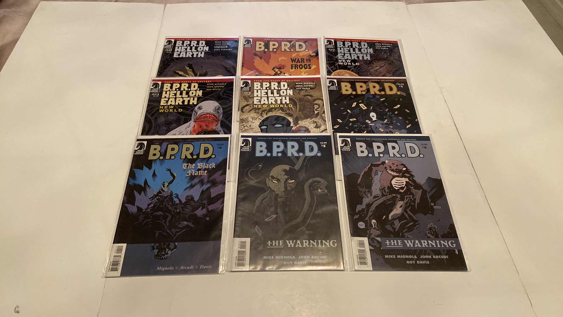 Photo 1 of 9-DARK HORSE B.P.R.D. COMICS