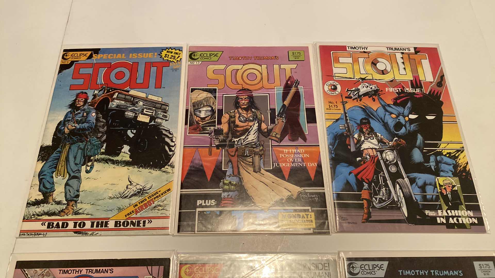 Photo 3 of 9-ECLIPSE SCOUT COMICS
