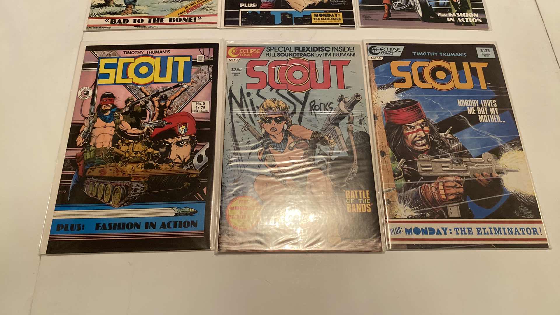 Photo 1 of 9-ECLIPSE SCOUT COMICS