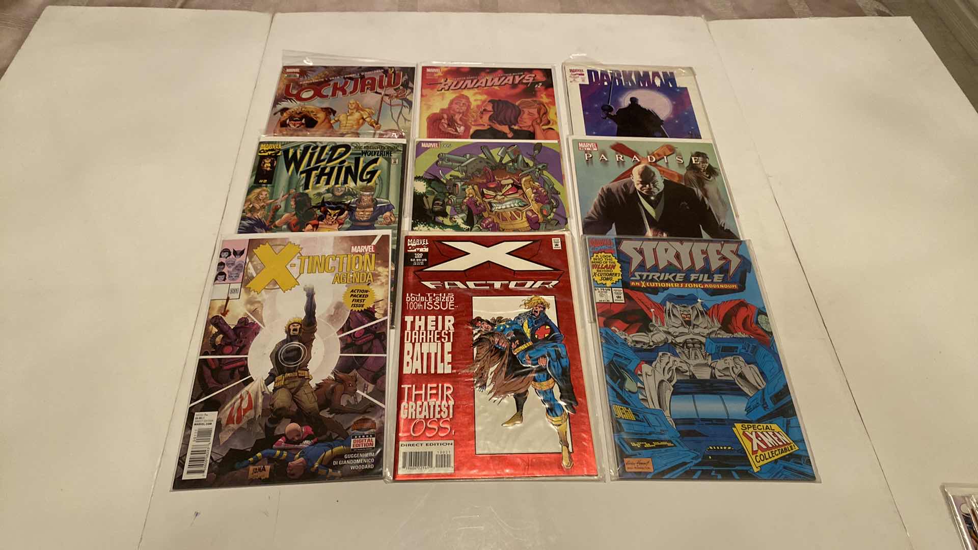Photo 1 of 9-MARVEL ASSORTED COMICS