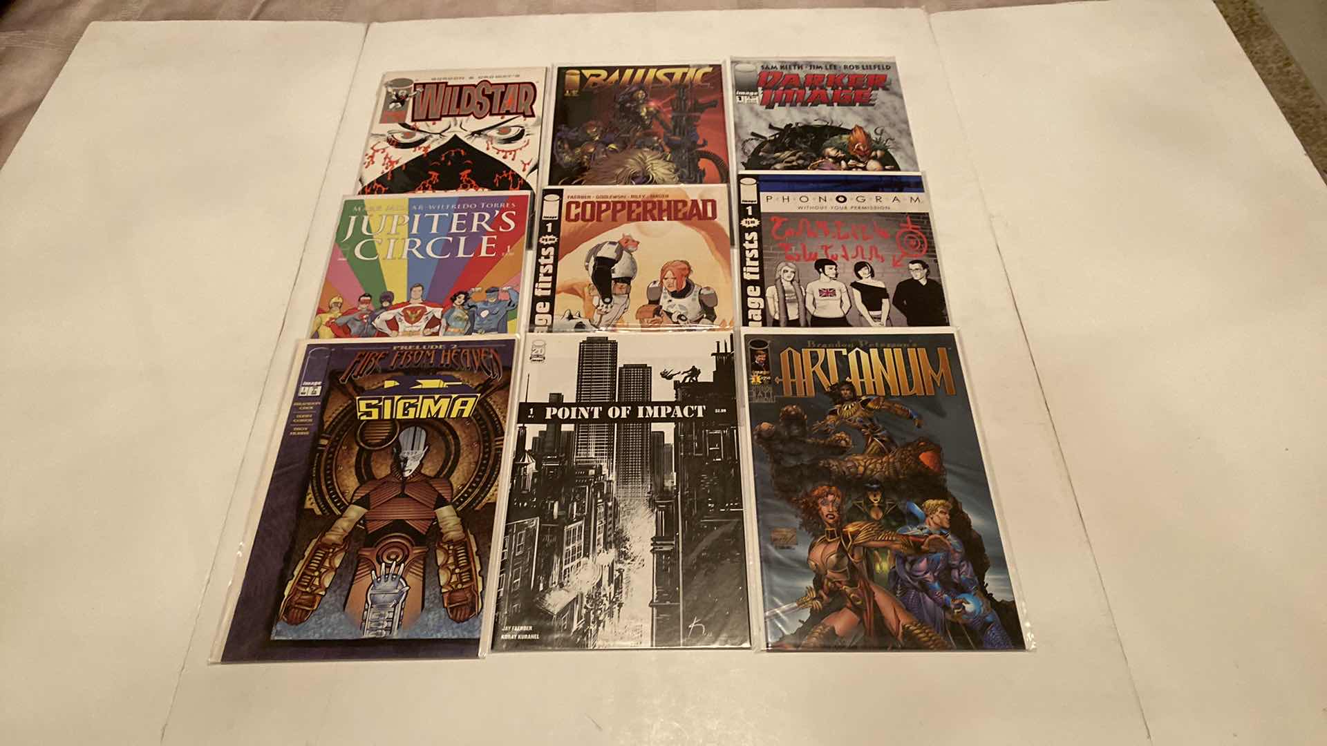 Photo 1 of 9-IMAGE ASSORTED COMICS