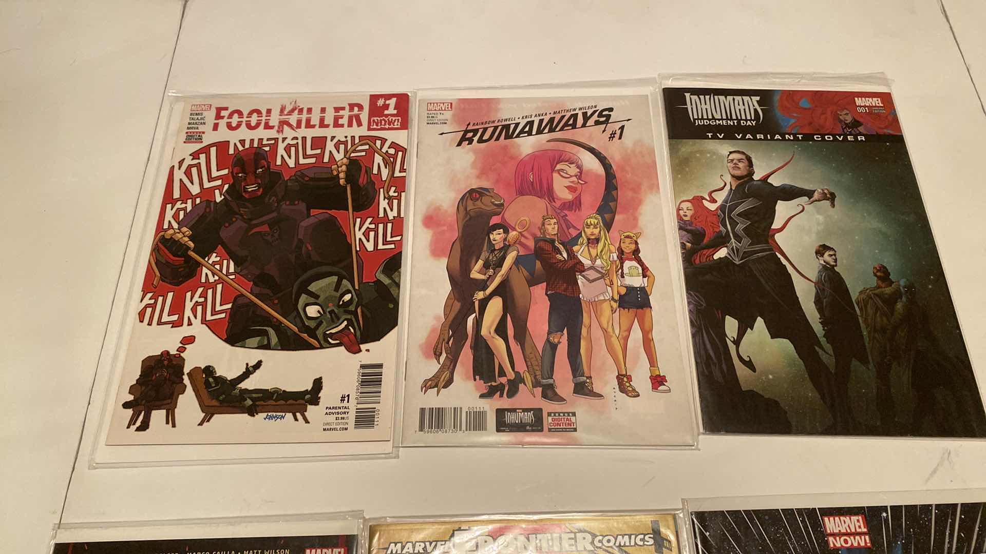 Photo 1 of 9-ASSORTED MARVEL COMIC BOOKS