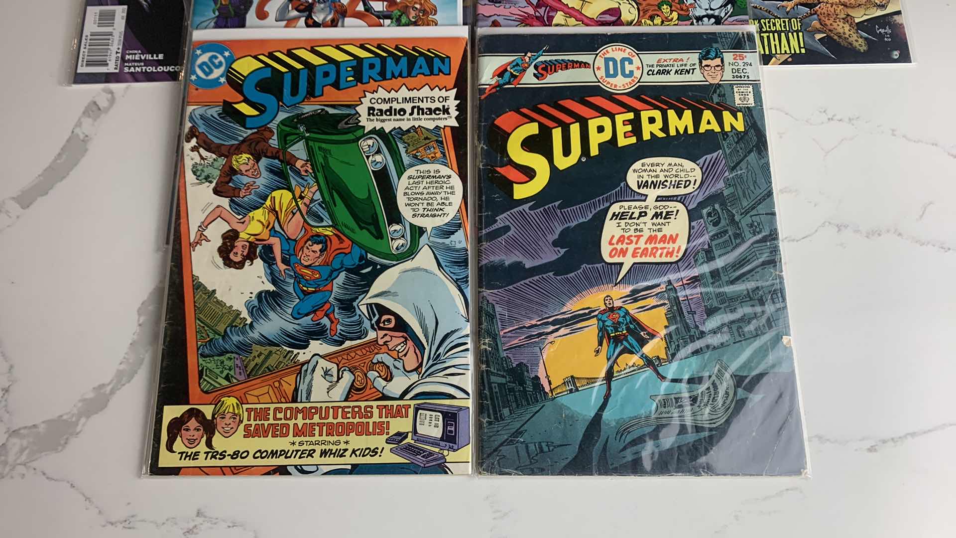 Photo 1 of 8 DC COLLECTIBLE COMIC BOOKS (SOME VINTAGE) SUPERMAN AND MORE