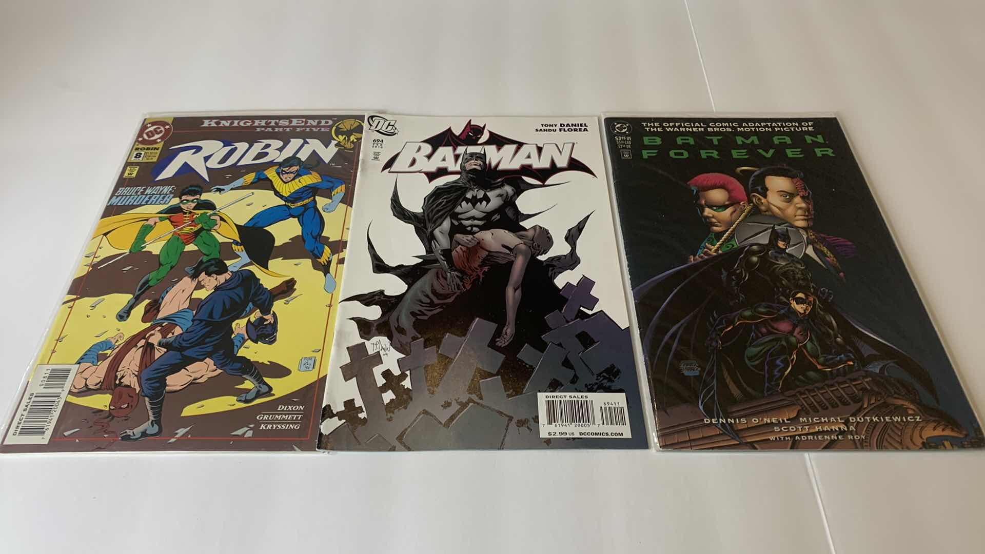 Photo 1 of 9 DC BATMAN AND ROBIN COMIC BOOKS