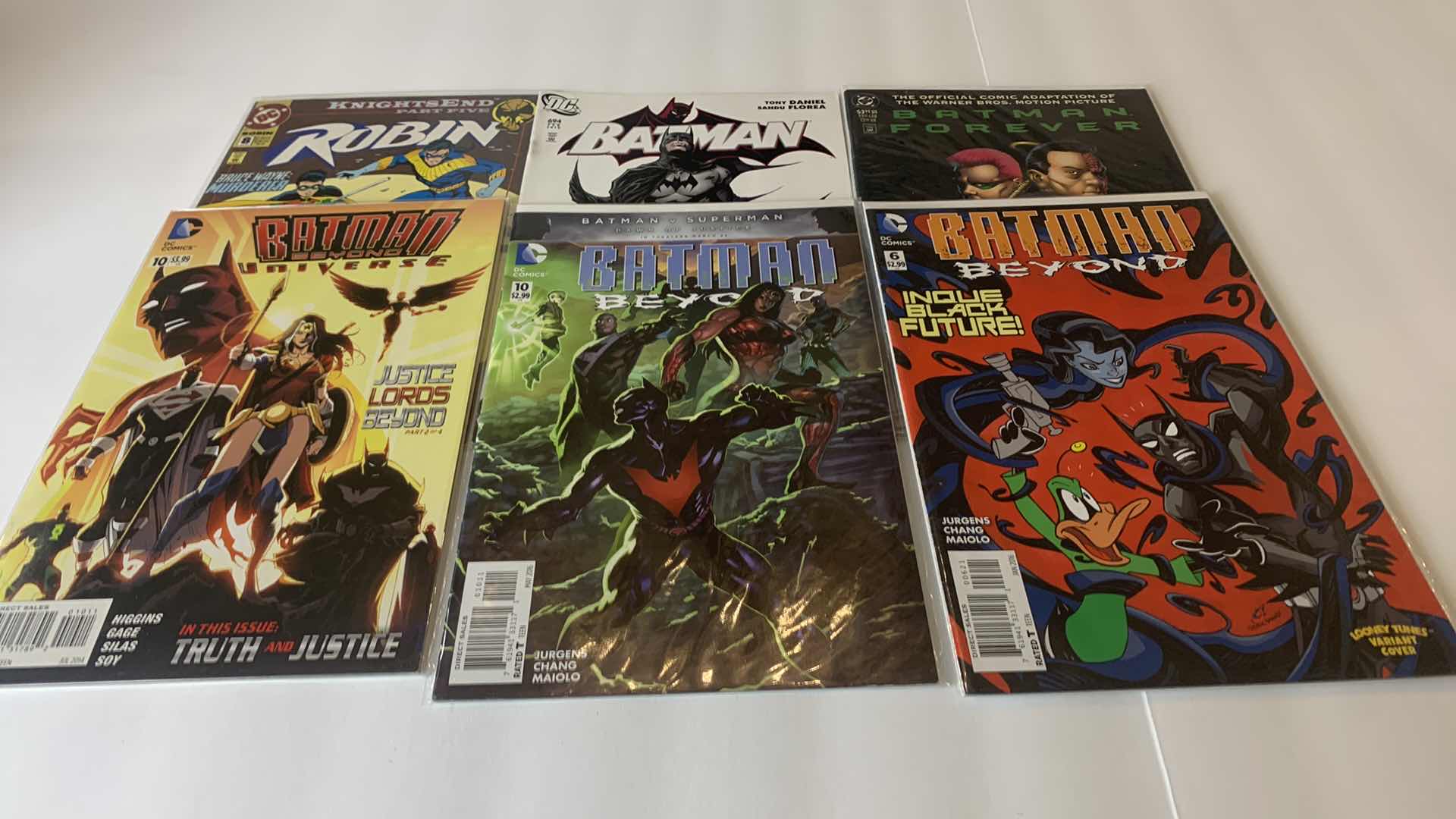Photo 1 of 9 DC BATMAN AND ROBIN COMIC BOOKS