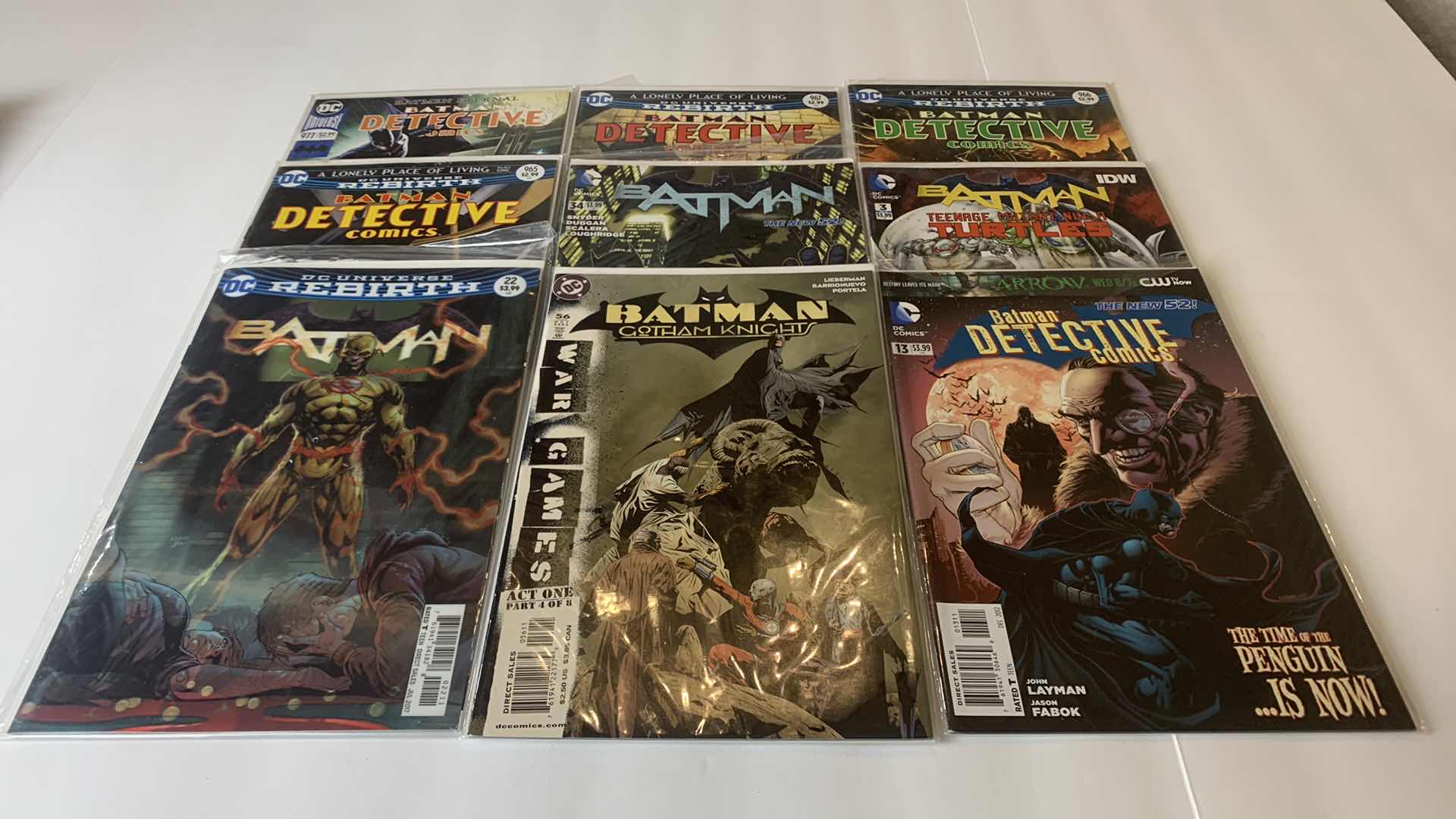 Photo 1 of 9 DC ASSORTED BATMAN COMIC BOOKS