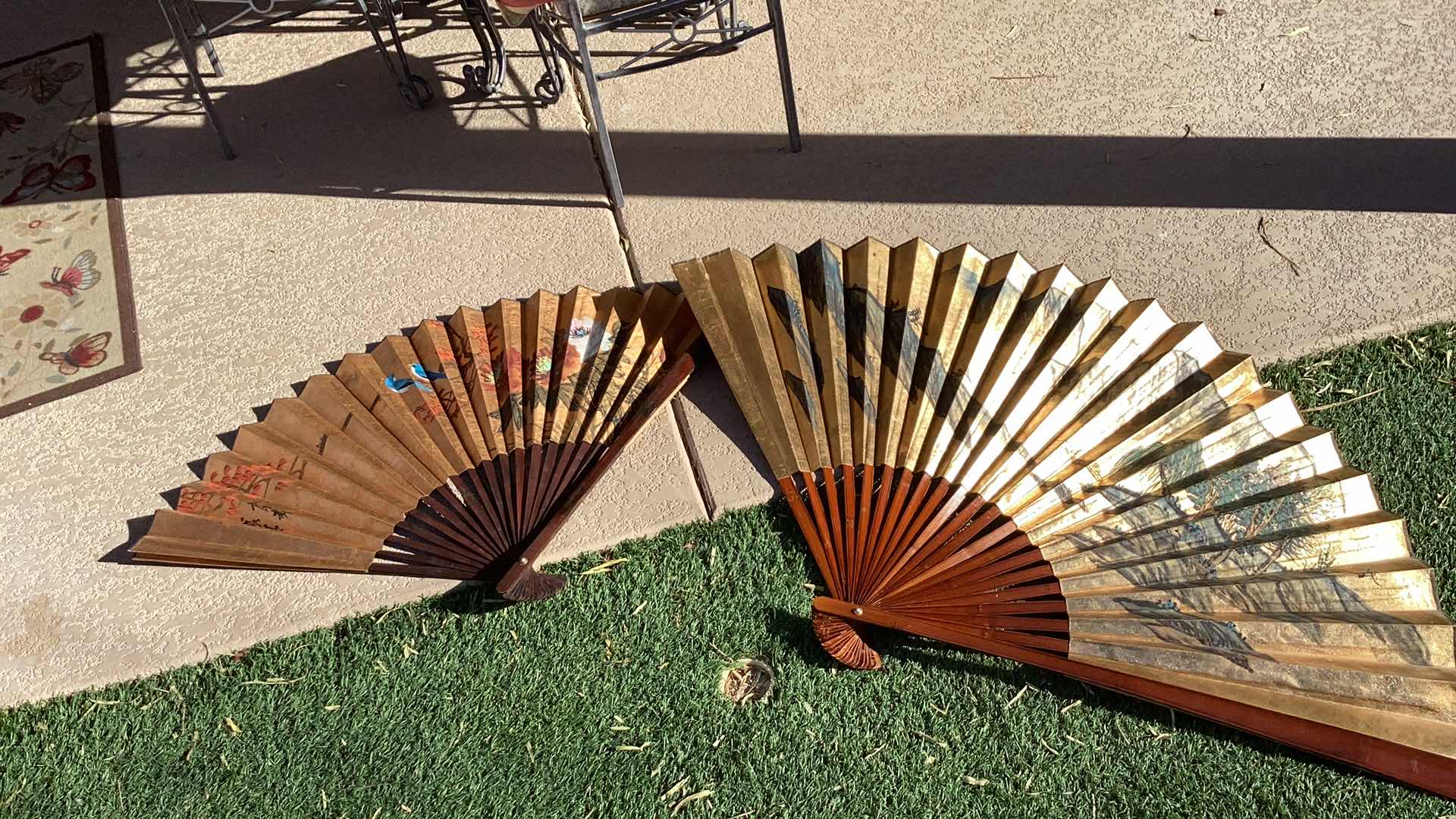 Photo 1 of 2 ORIENTAL INSPIRED FANS