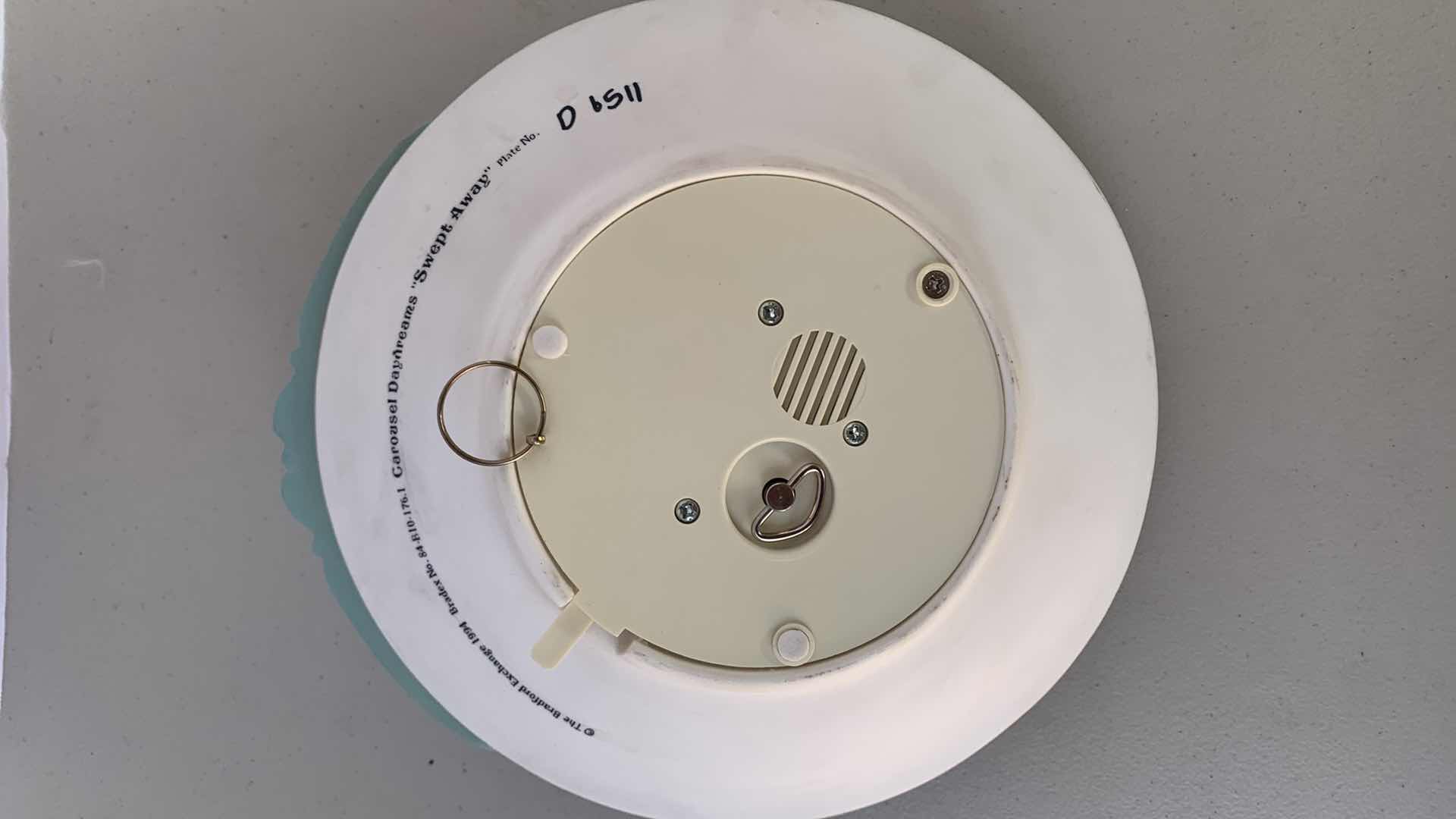 Photo 1 of BRADFORD EXCHANGE COLLECTIBLES, MUSICAL PORCELAIN CAROUSEL HORSE AND GIRL, NUMBERED