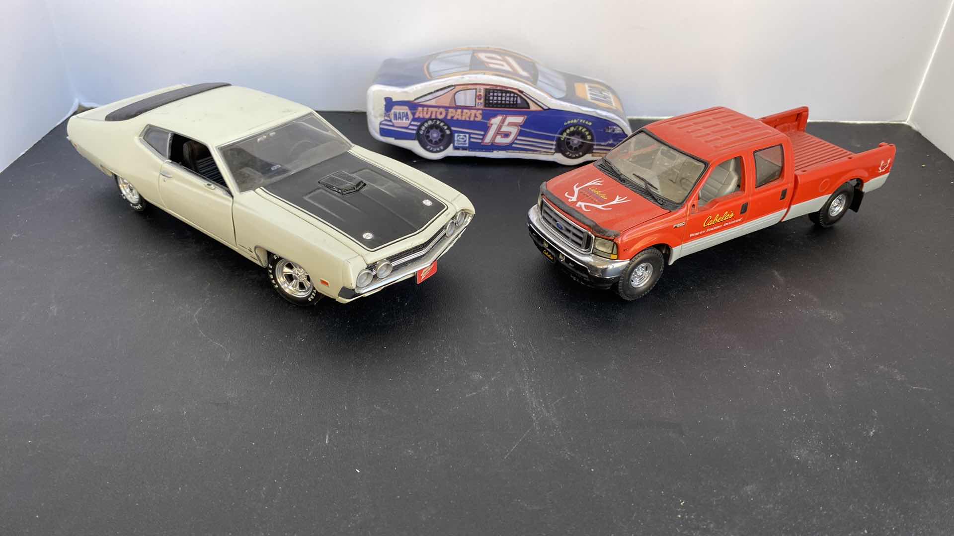 Photo 1 of 2 METAL CARS AND 1 NASCAR TSHIRT