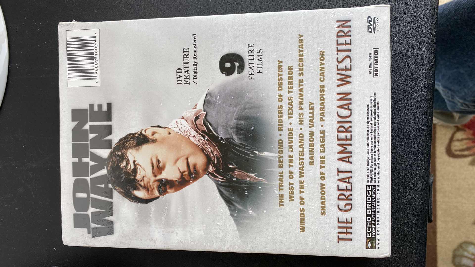 Photo 1 of 2 FRANKLIN MINT LIMITED EDITION JOHN WAYNE PORCELAIN PLATES AND DVD SET