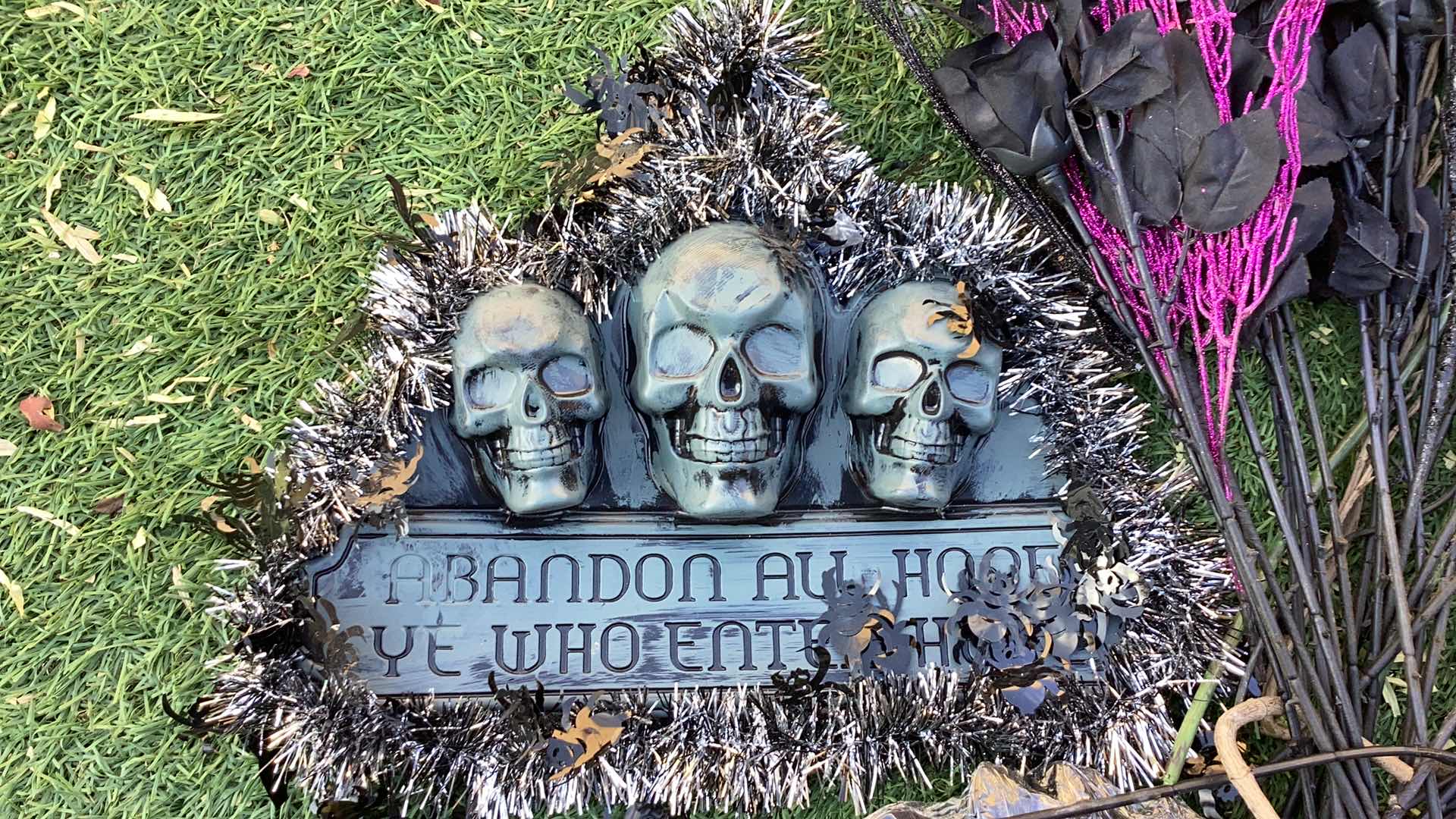 Photo 1 of ASSORTED HALLOWEEN DECORATIONS