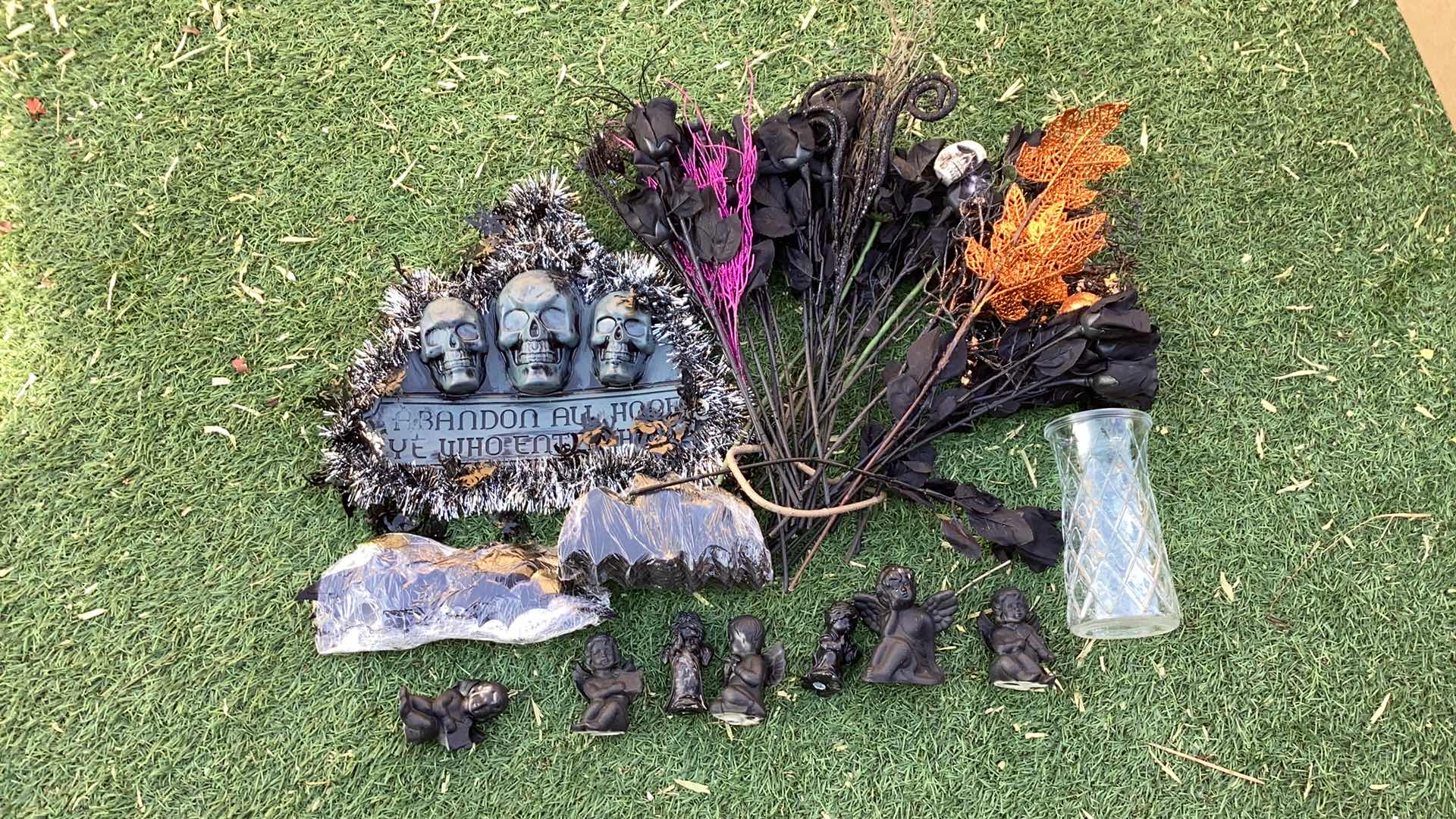 Photo 1 of ASSORTED HALLOWEEN DECORATIONS