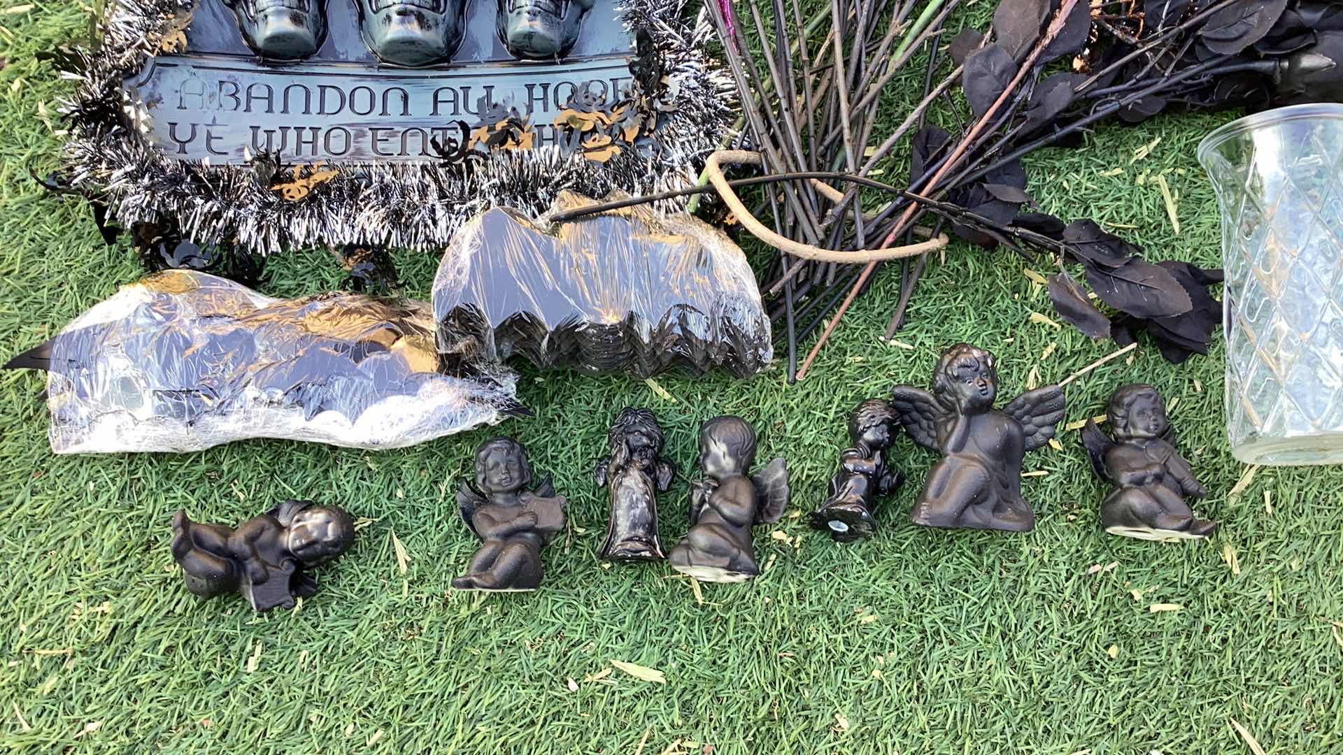 Photo 1 of ASSORTED HALLOWEEN DECORATIONS