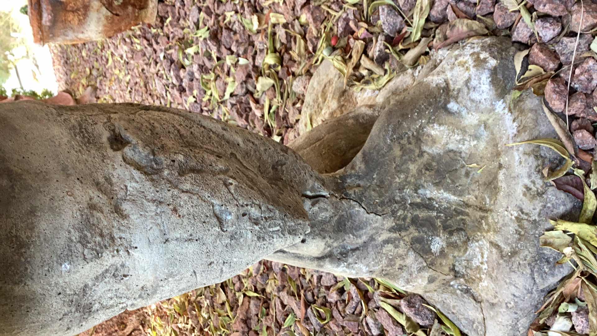 Photo 1 of ASSORTED STONE GARDEN ITEMS