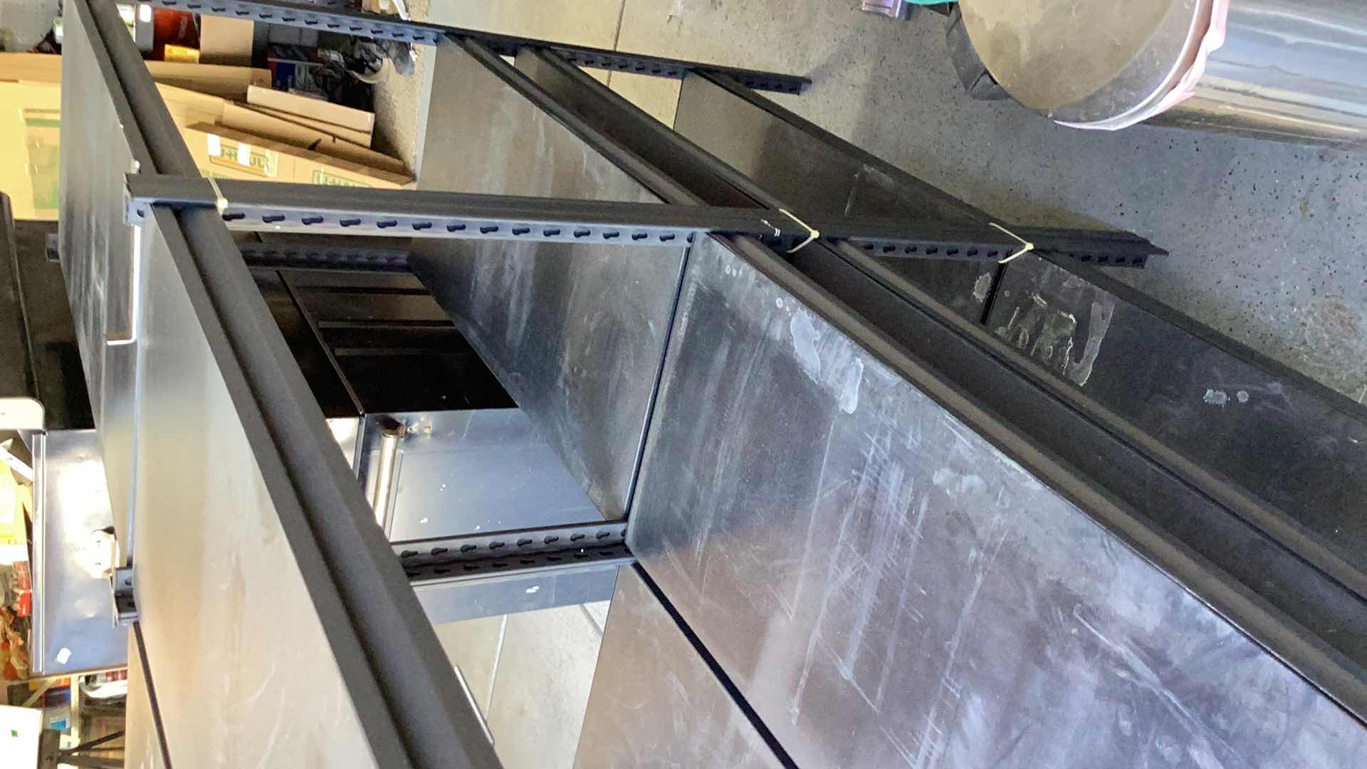 Photo 1 of 3 PIECE METAL SHELVING UNITS