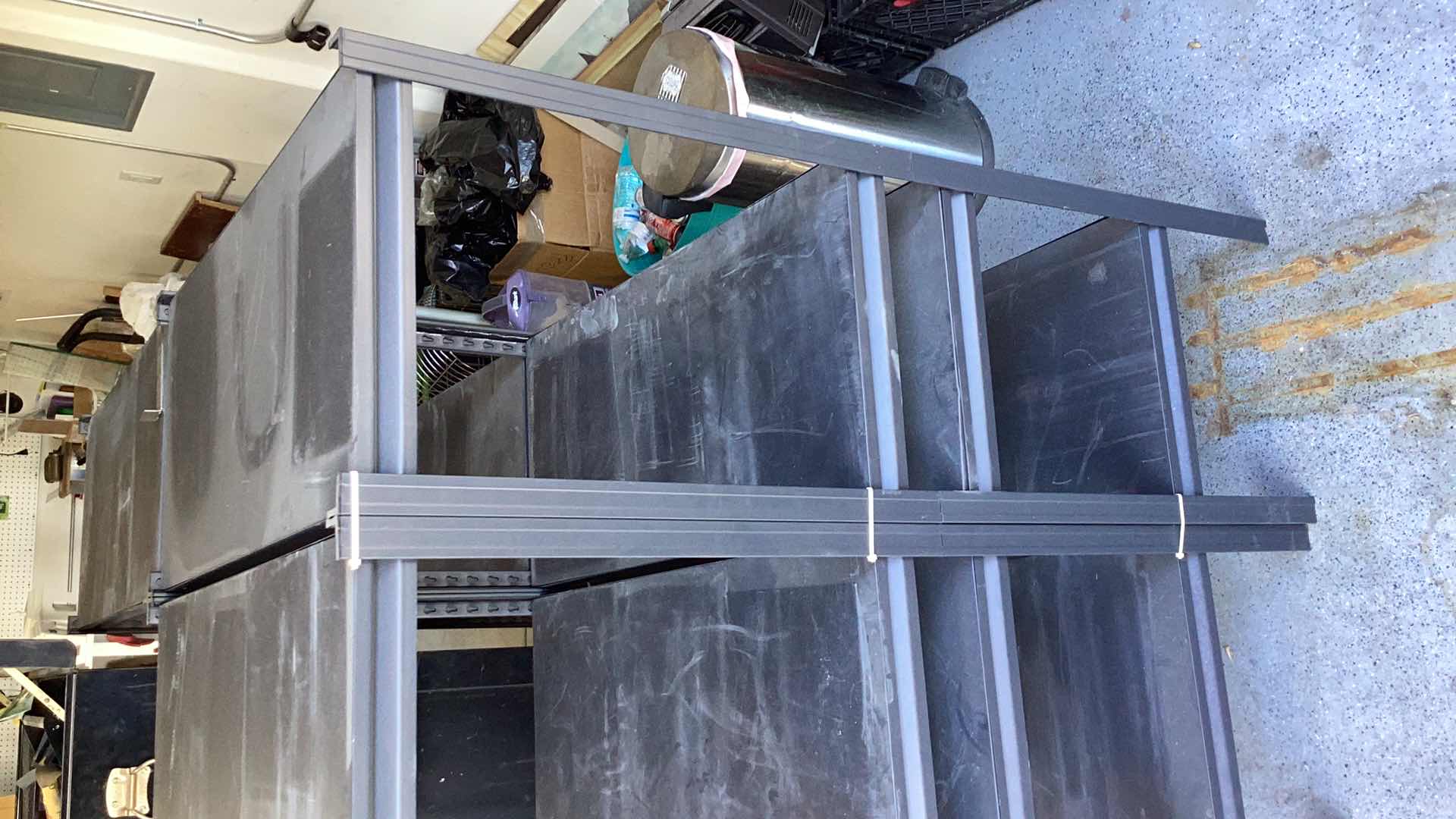 Photo 1 of 3 PIECE METAL SHELVING UNITS