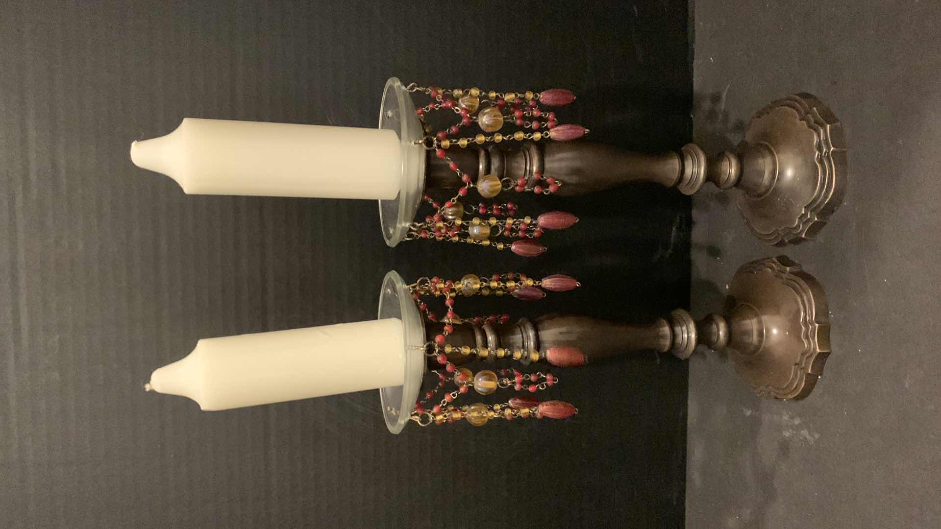 Photo 1 of HOME DECOR COLLECTIBLES, BRASS TEMPLE JAR, CANDLE STICKS, BOX AND BOOKENDS