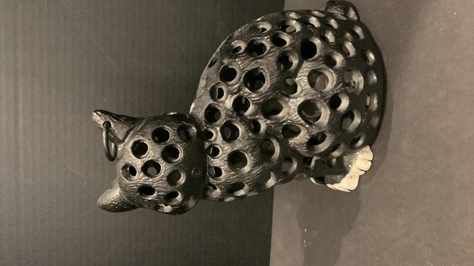 Photo 1 of HEAVY METAL BLACK AND WHITE CAT, H10”