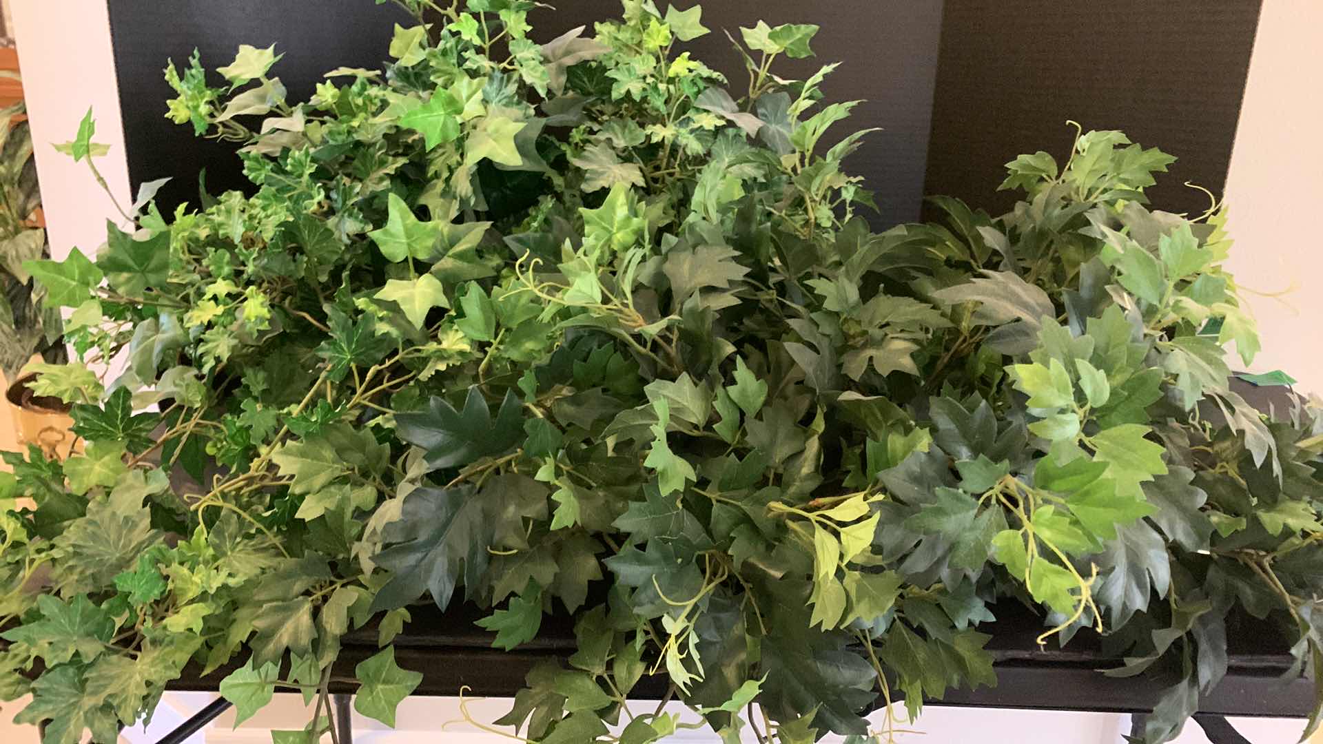 Photo 1 of HOME DECOR, FAUX GREENERY, TWO LARGE PIECES